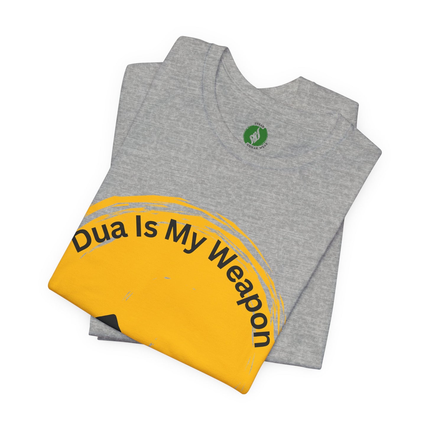 Dua Is My Weapon Unisex Jersey Tee - Inspirational Faith Shirt