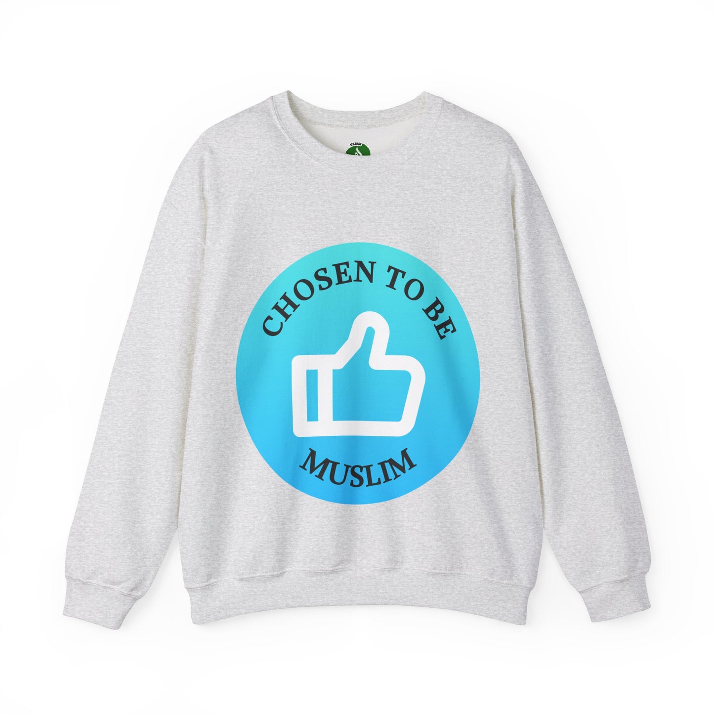 Chosen to Be Muslim Crewneck Sweatshirt - Unisex Heavy Blend Islamic Streetwear Sweat Shirt