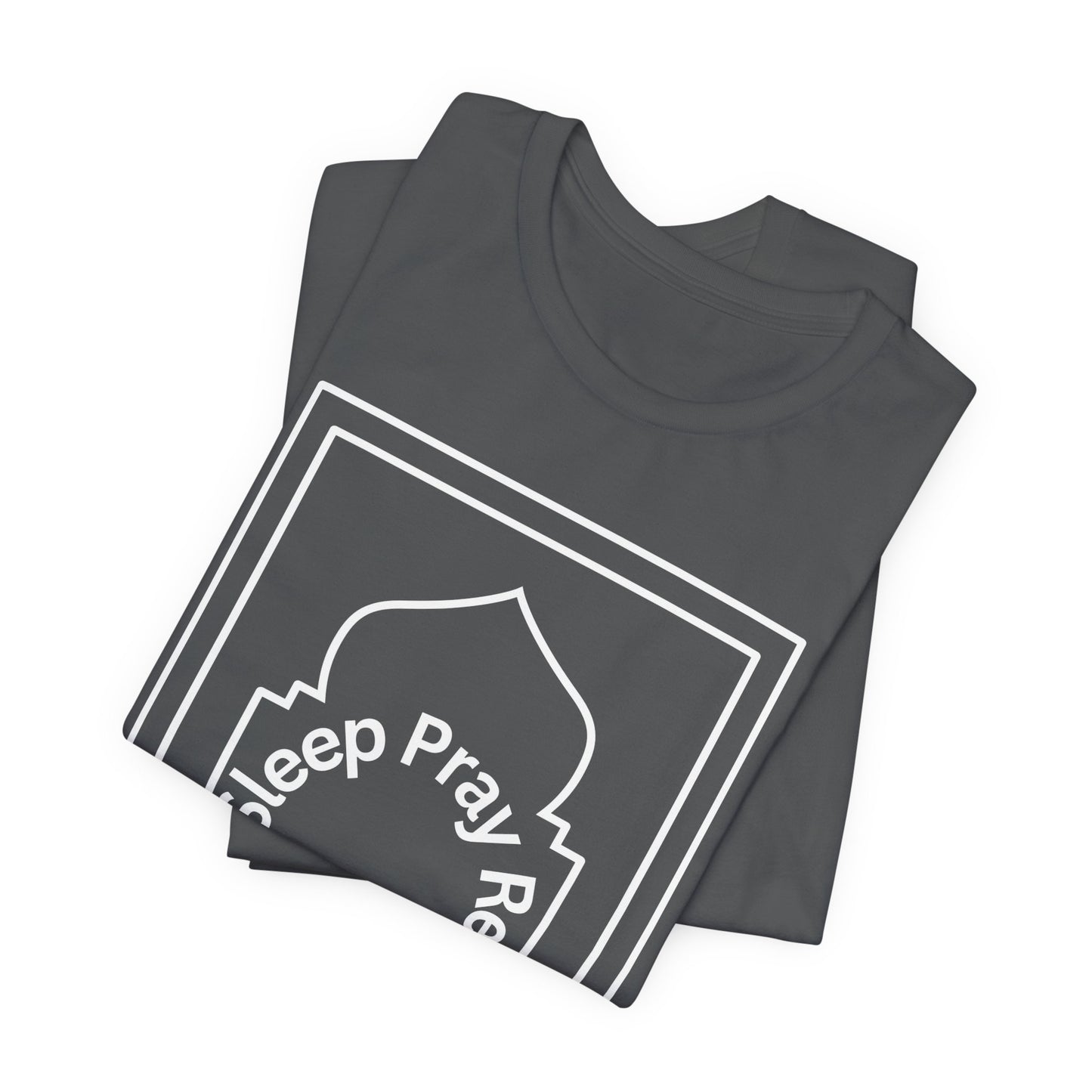 Inspirational Unisex Tee - 'Sleep Pray Repeat'