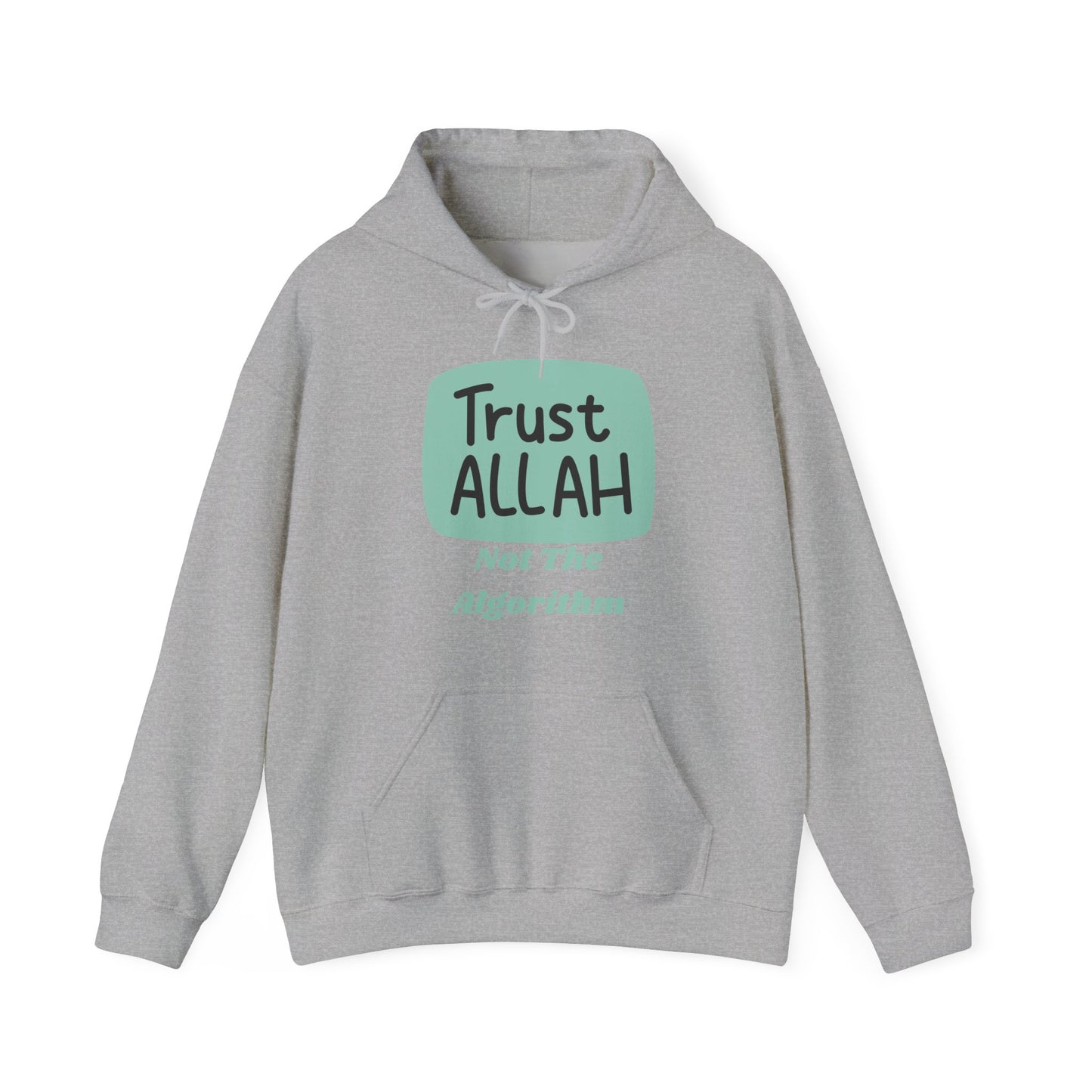 Trust Allah Hoodie - Unisex Heavy Blend™ Sweatshirt for Faith and Comfort