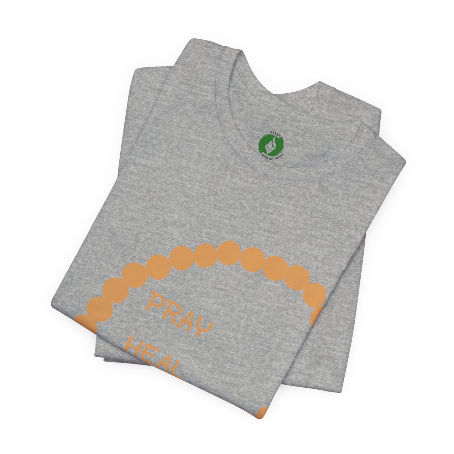 Pray Heal Repeat Unisex Jersey Tee - Inspirational Spiritual Shirt