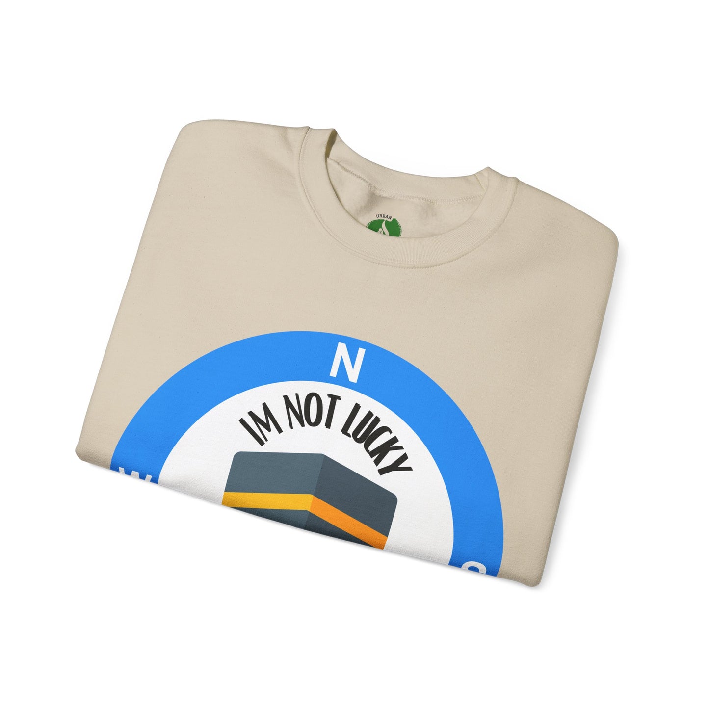 I'm Not Lucky, I'm Guided! Unisex Crewneck Sweatshirt