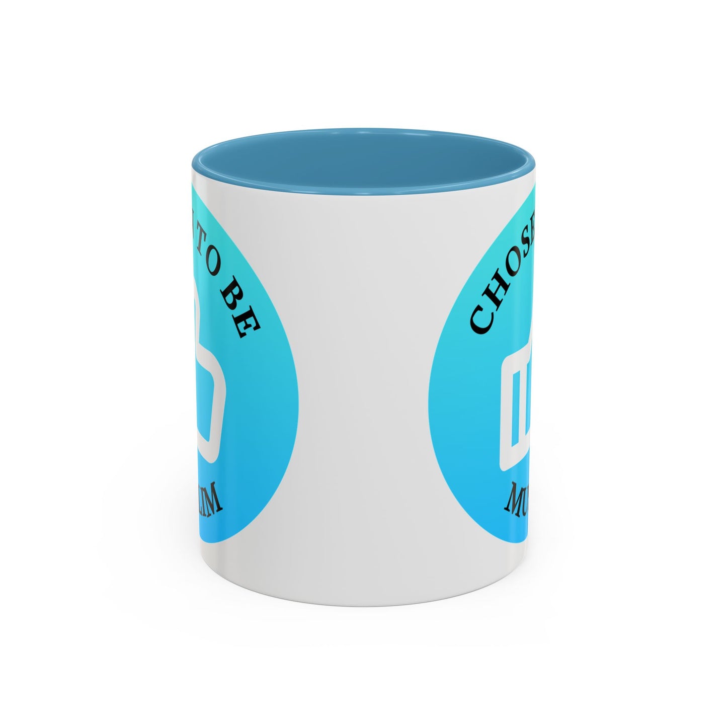 Inspirational Muslim Coffee Mug - 'Chosen to Be Muslim' - 11oz & 15oz Accent Cups Islamic Accessories Mug