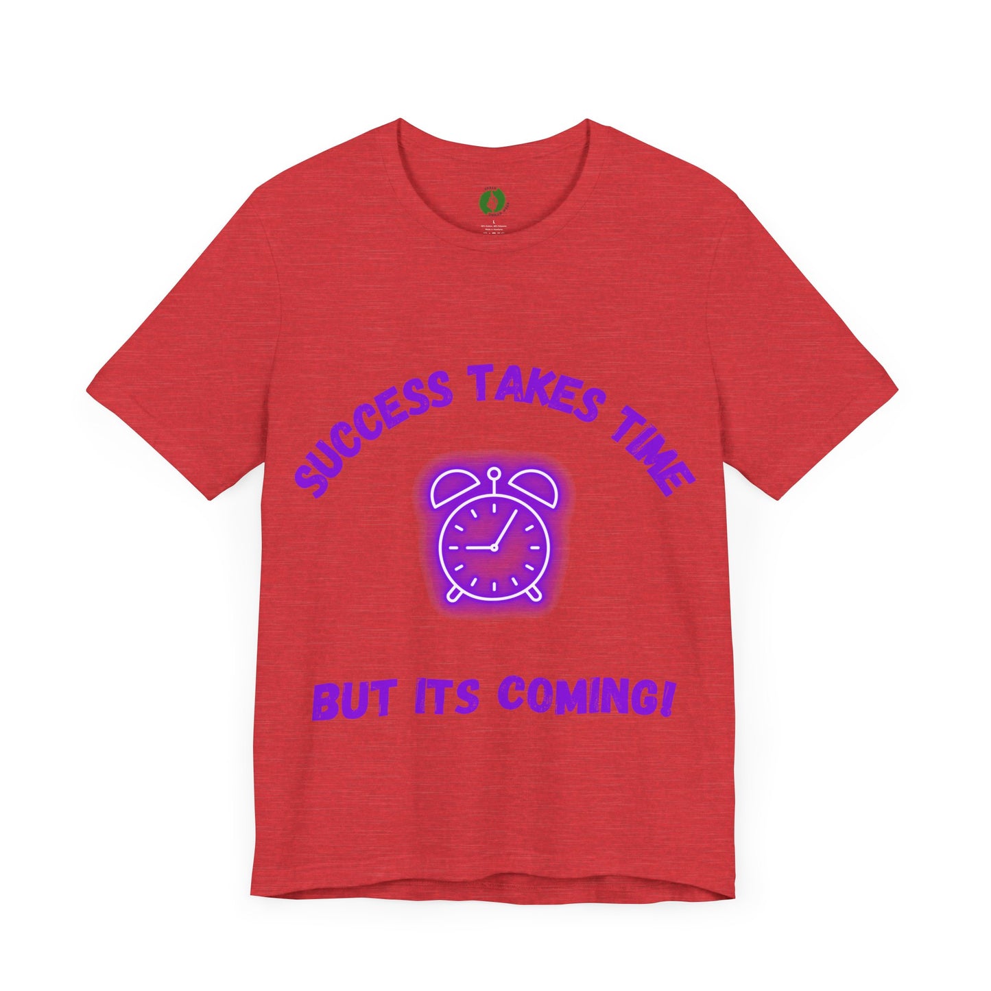 Success Takes Time Tee - Motivational Clothing Unisex Short Sleeve T-Shirt