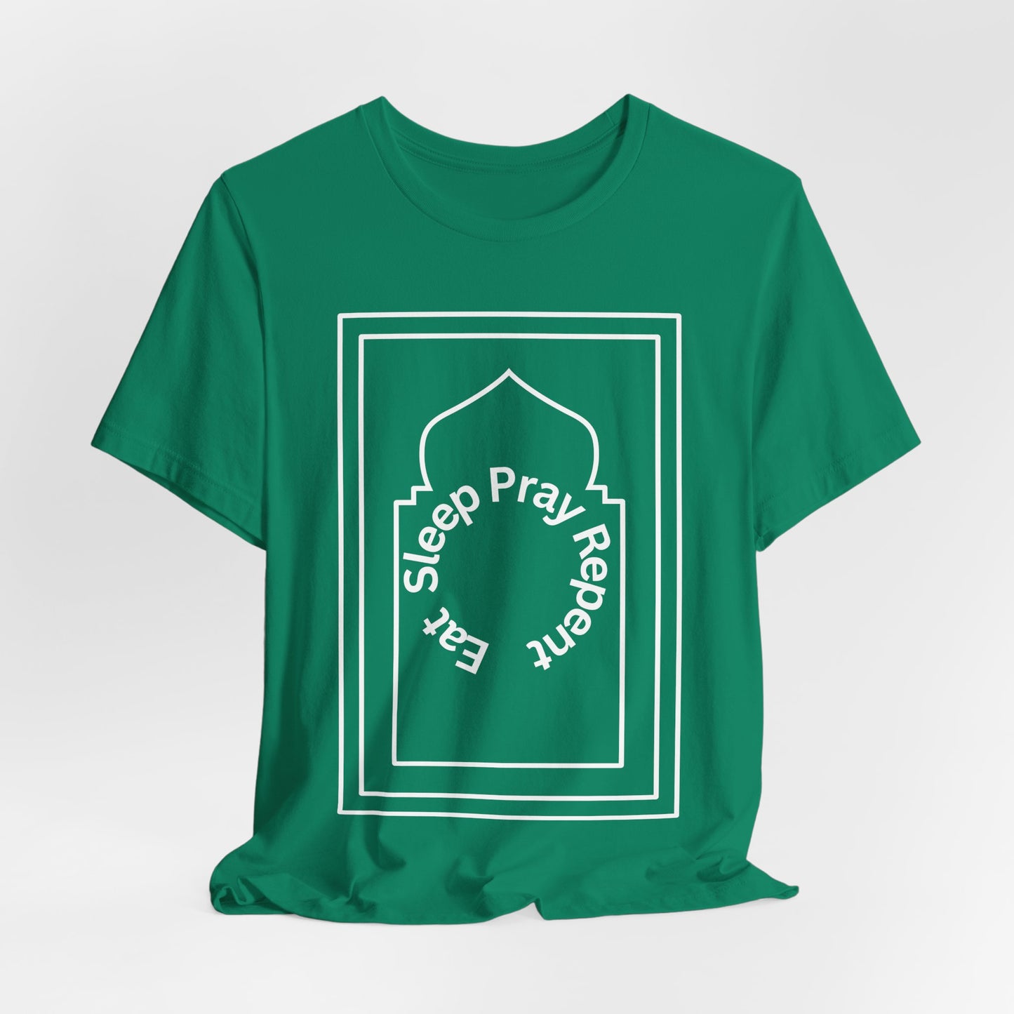Inspirational Unisex Tee - 'Sleep Pray Repeat'