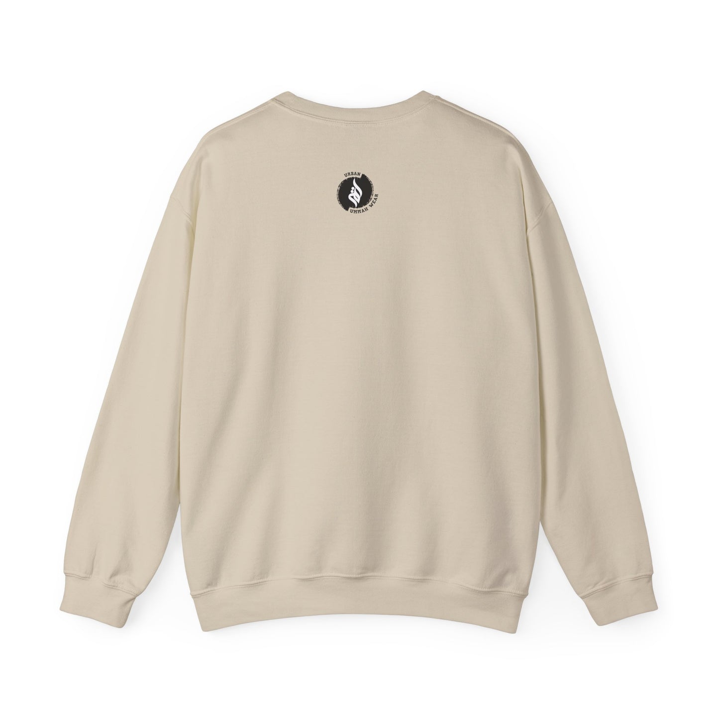 Inspiring Unisex Crewneck Sweatshirt - 'Jannah Is Worth the Struggles'