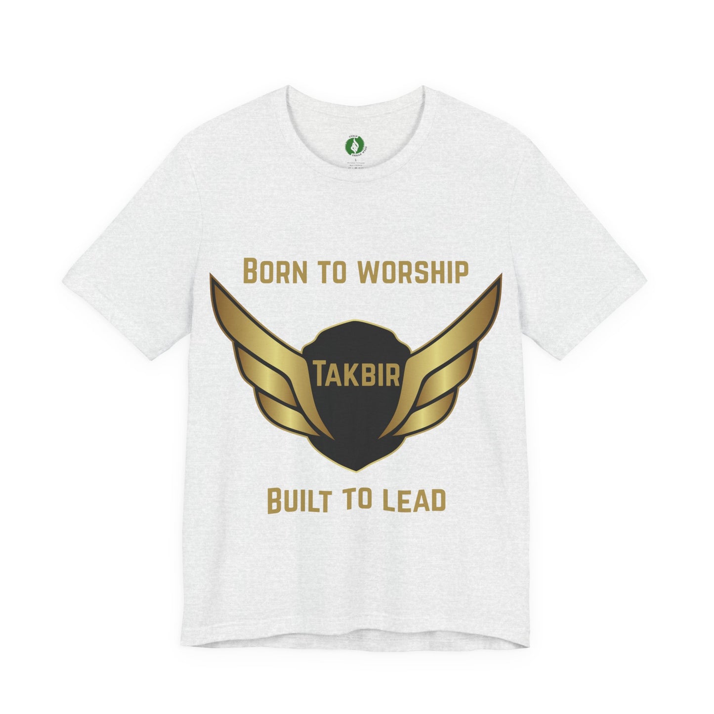 Inspirational Unisex Short Sleeve Tee - 'Born to Worship'