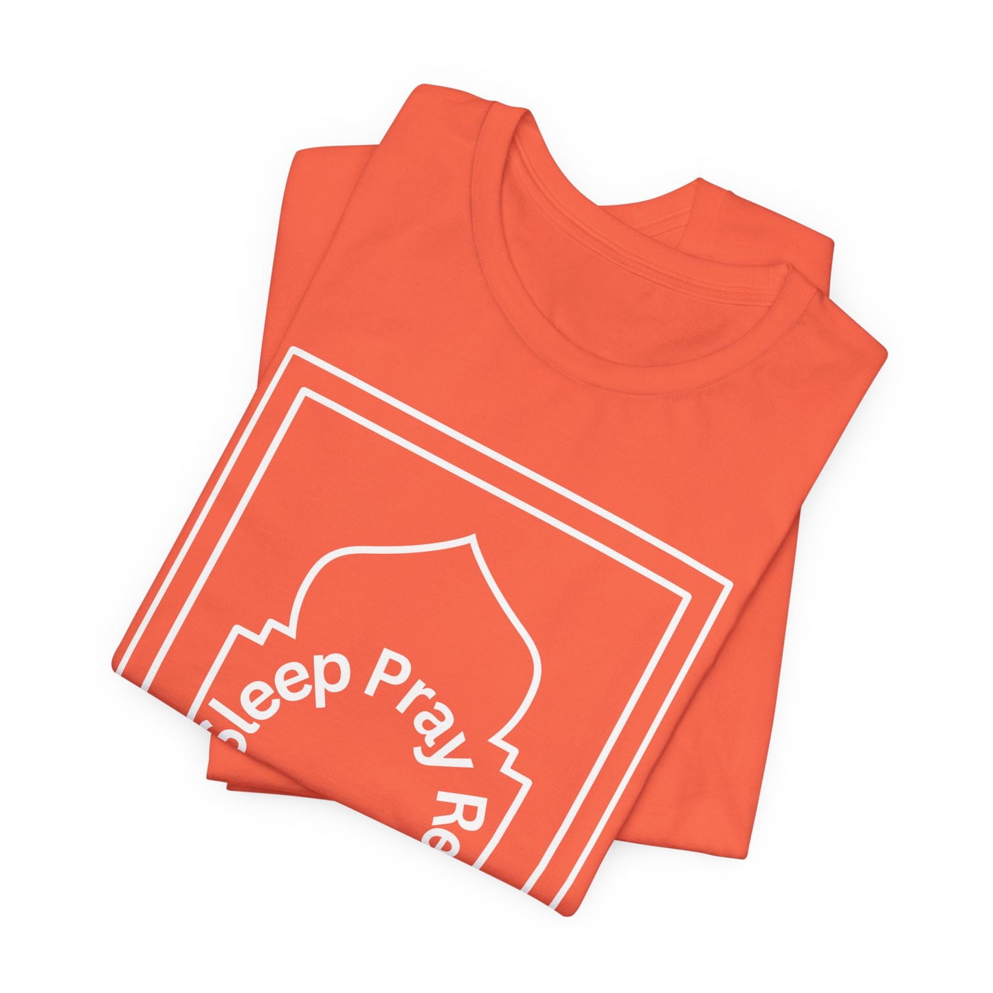 Inspirational Unisex Tee - 'Sleep Pray Repeat'