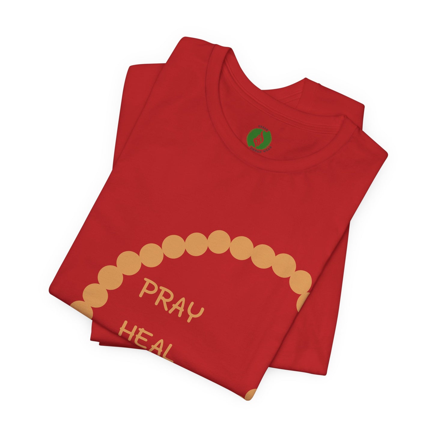 Pray Heal Repeat Unisex Jersey Tee - Inspirational Spiritual Shirt