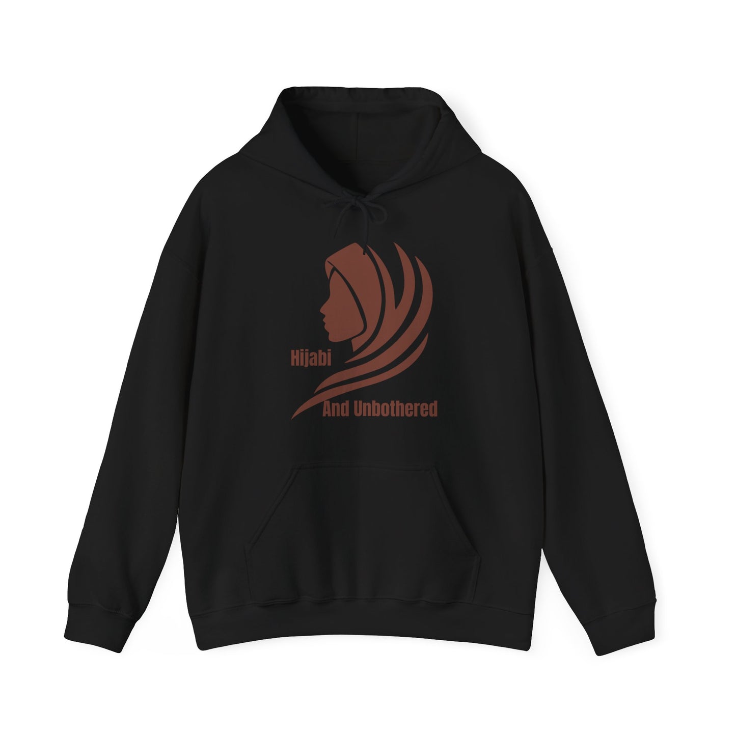 Hijabi and Unbothered Unisex Hoodie – Celebrate Identity, Empowerment & Style