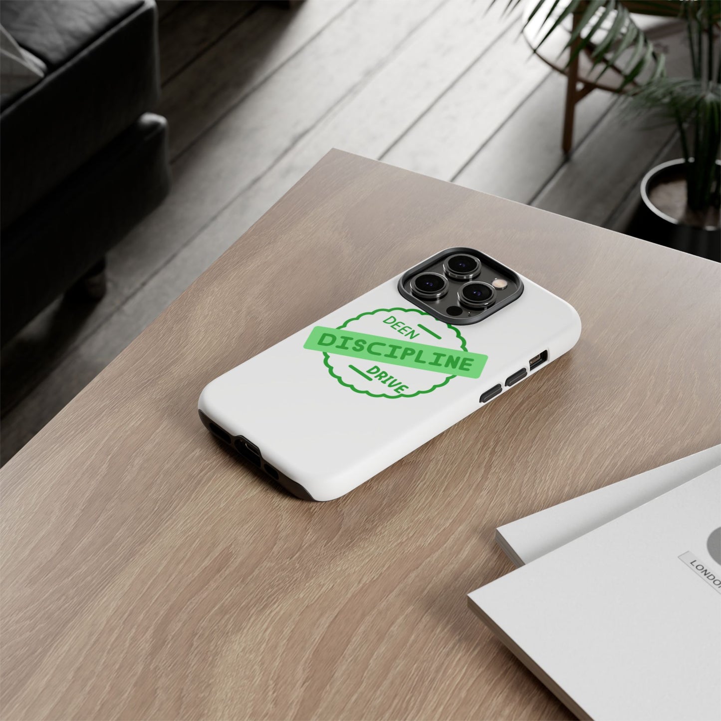 Motivational Phone Case - 'Discipline' Design Muslim Youth Accessories