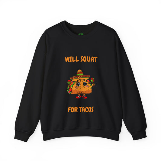 Funny Gym Quote Sweatshirt — Motivational Workout Crewneck
