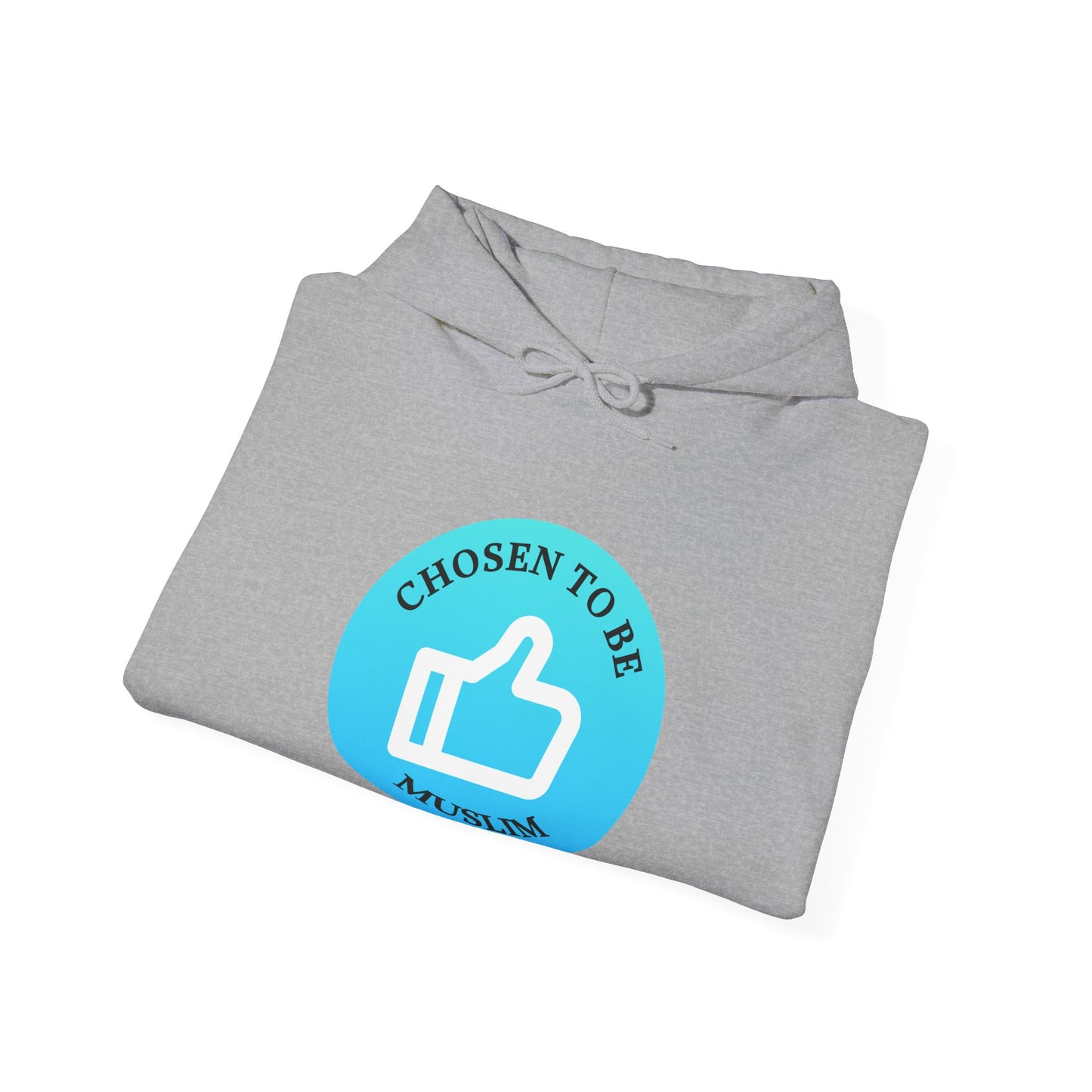 Unisex Chosen to Be Muslim Hoodie - Spiritual Comfort and Pride Islamic Streetwear Fashion Hoodie