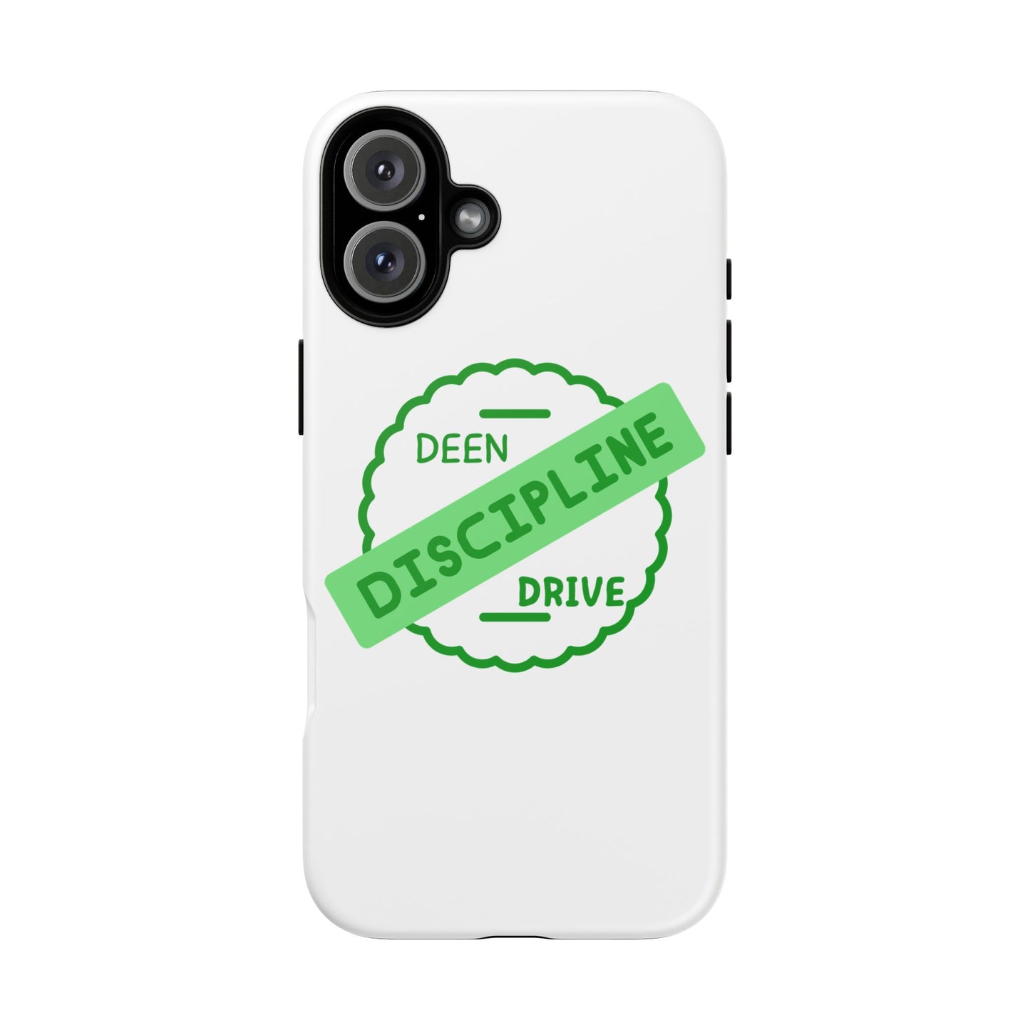 Motivational Phone Case - 'Discipline' Design Muslim Youth Accessories