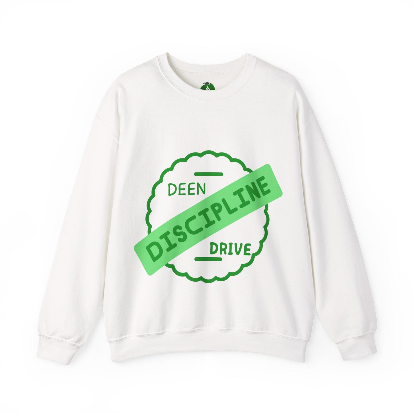 Motivational Crewneck Sweatshirt - Discipline & Drive