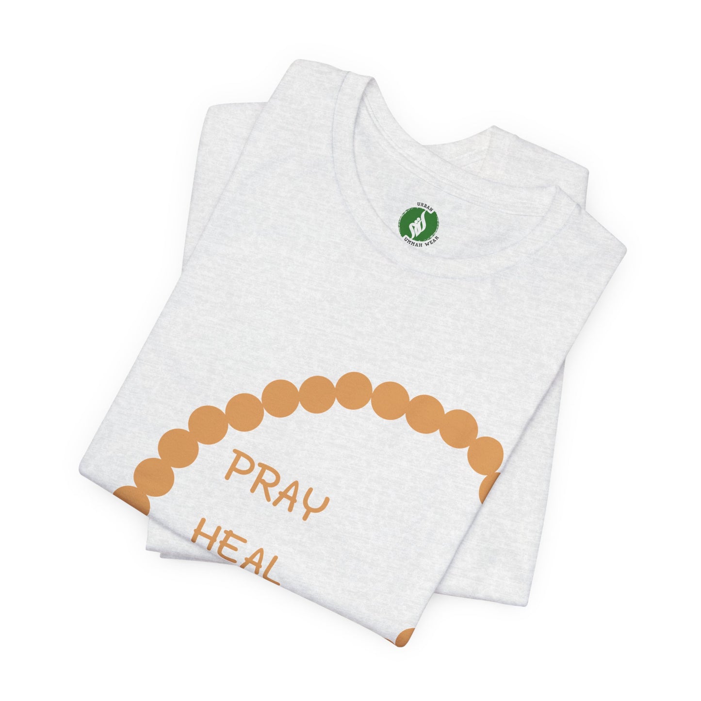 Pray Heal Repeat Unisex Jersey Tee - Inspirational Spiritual Shirt