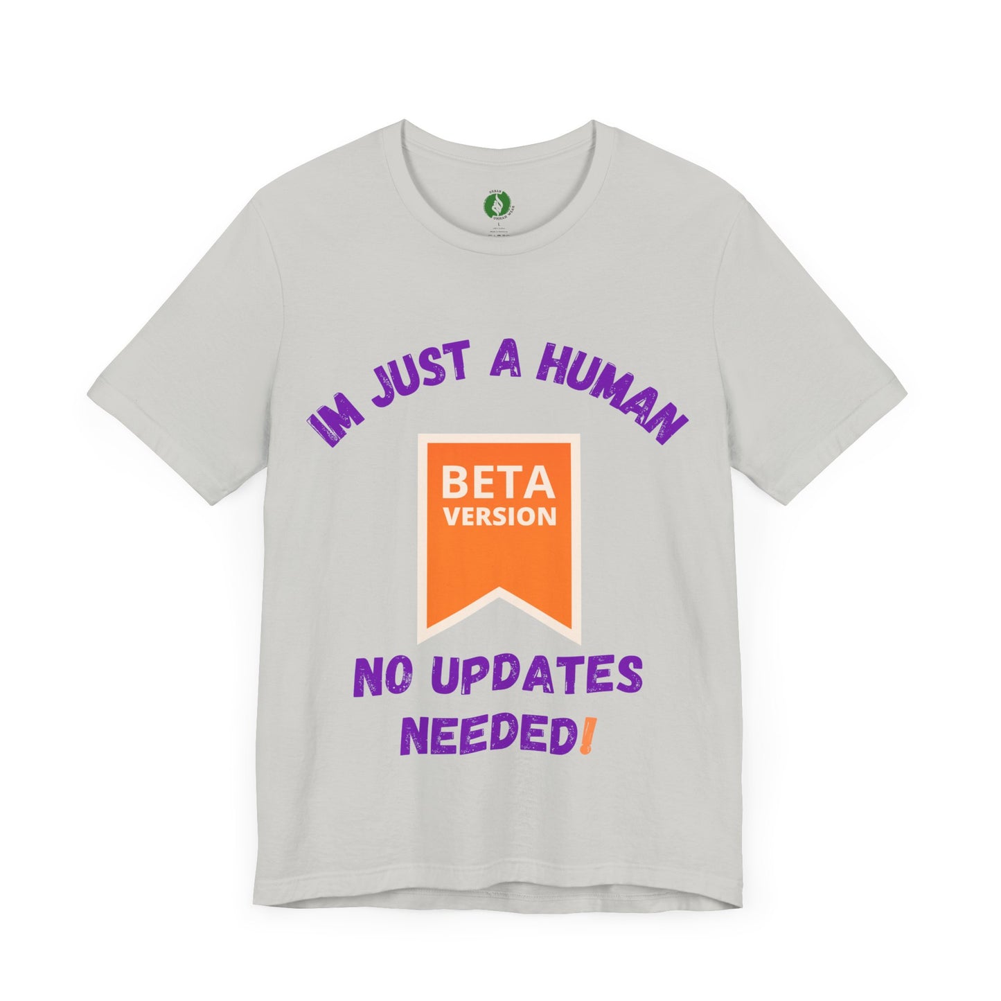 Humorous Beta Version T-Shirt for Casual Wear Humour Clothing T Shirt