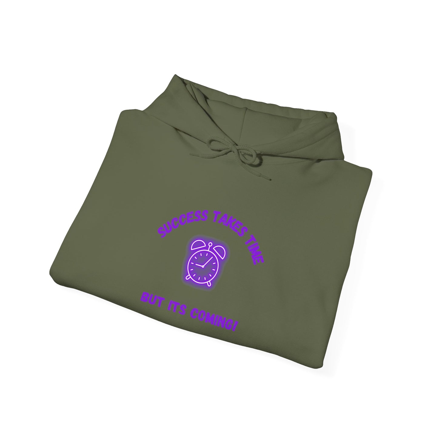Success Takes Time Hoodie - Motivational Unisex Heavy Blend™ Sweatshirt