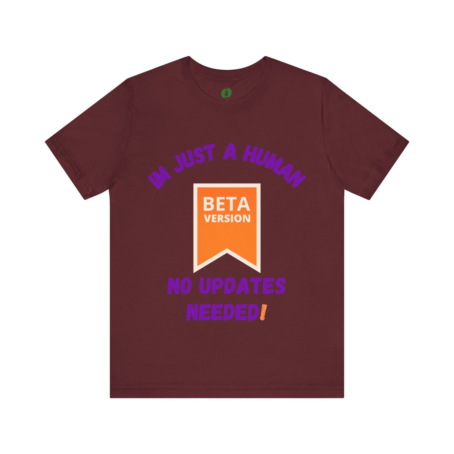 Humorous Beta Version T-Shirt for Casual Wear Humour Clothing T Shirt