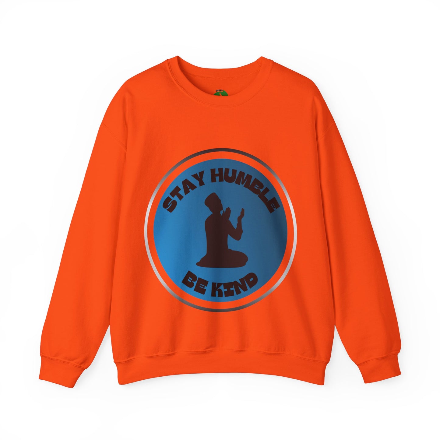Stay Humble Be Kind Crewneck Sweatshirt - Unisex Inspirational Apparel Muslim Street Clothing