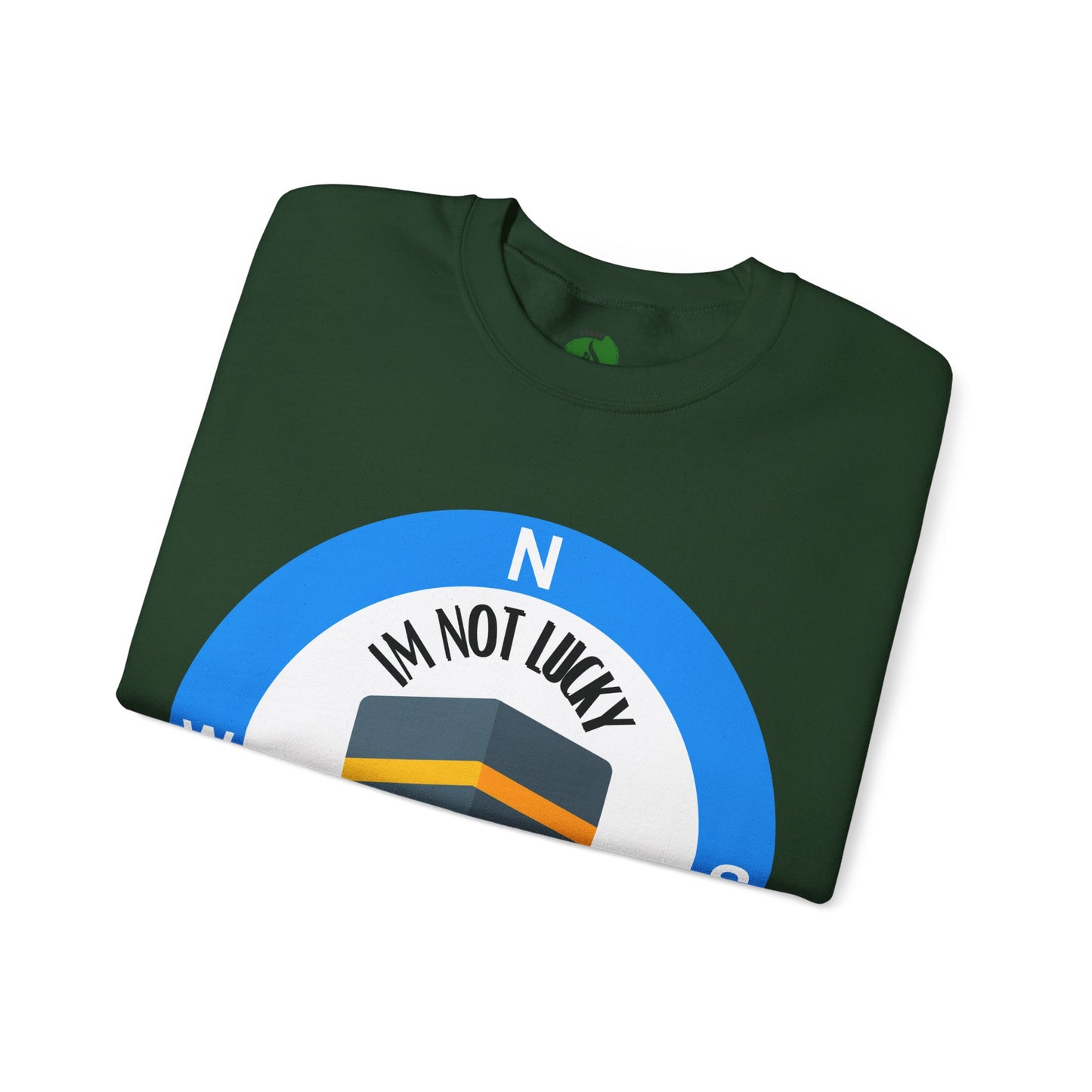 I'm Not Lucky, I'm Guided! Unisex Crewneck Sweatshirt