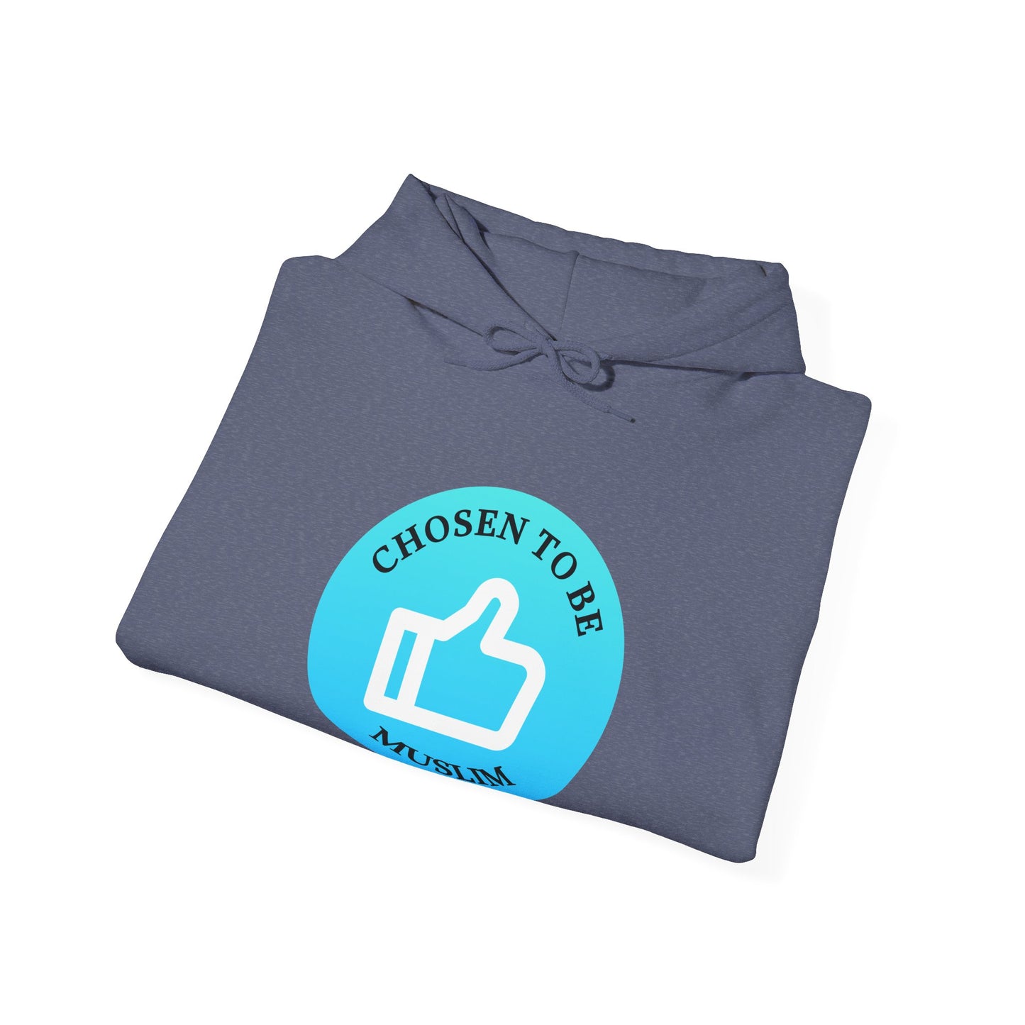 Unisex Chosen to Be Muslim Hoodie - Spiritual Comfort and Pride Islamic Streetwear Fashion Hoodie