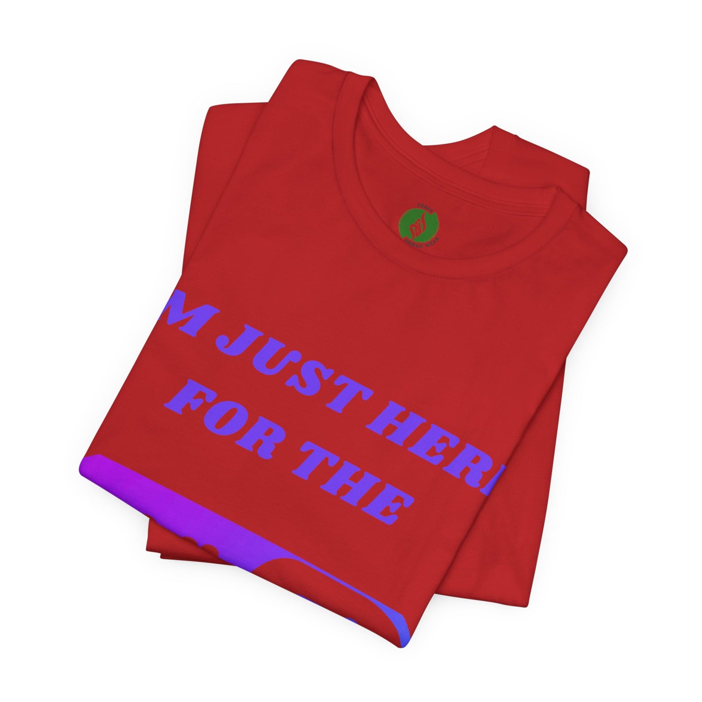 Funny WiFi Lover Unisex Tee - Im Just Here for the WiFi