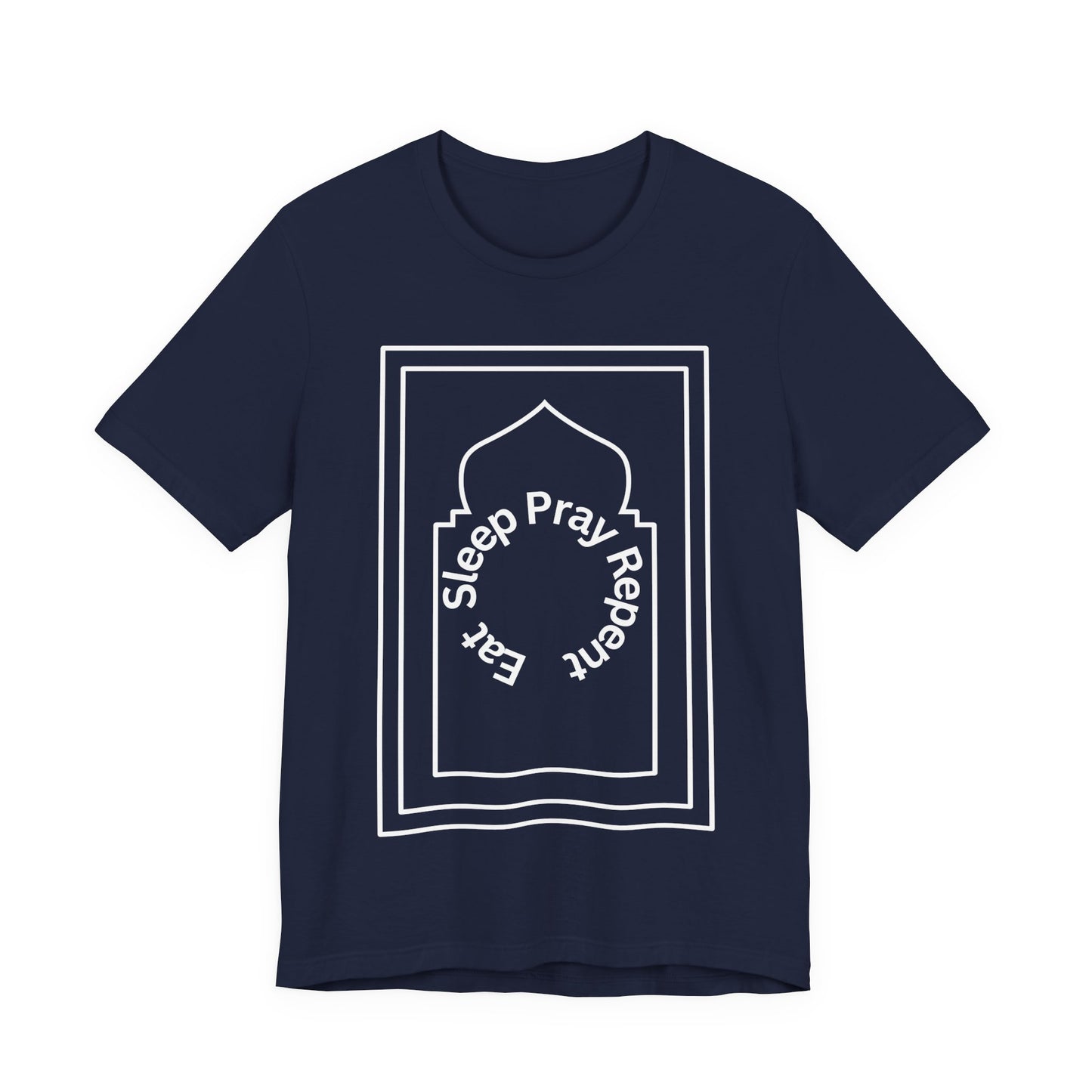 Inspirational Unisex Tee - 'Sleep Pray Repeat'