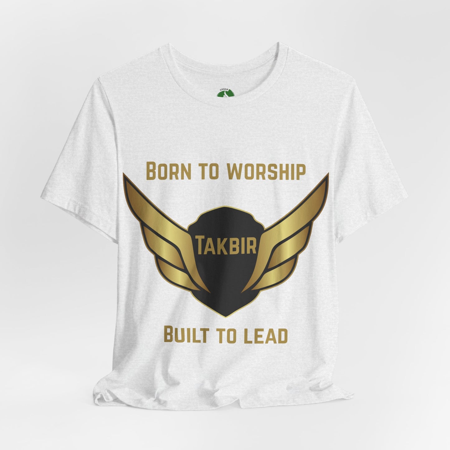 Inspirational Unisex Short Sleeve Tee - 'Born to Worship'