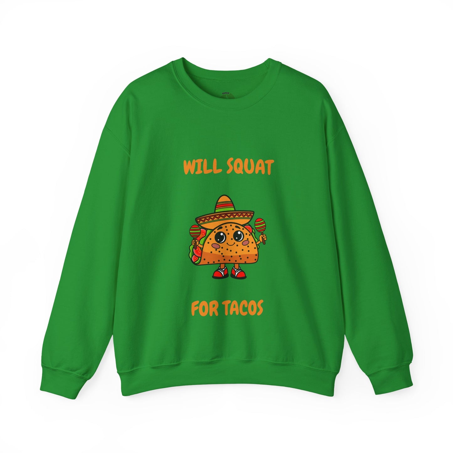 Funny Gym Quote Sweatshirt — Motivational Workout Crewneck