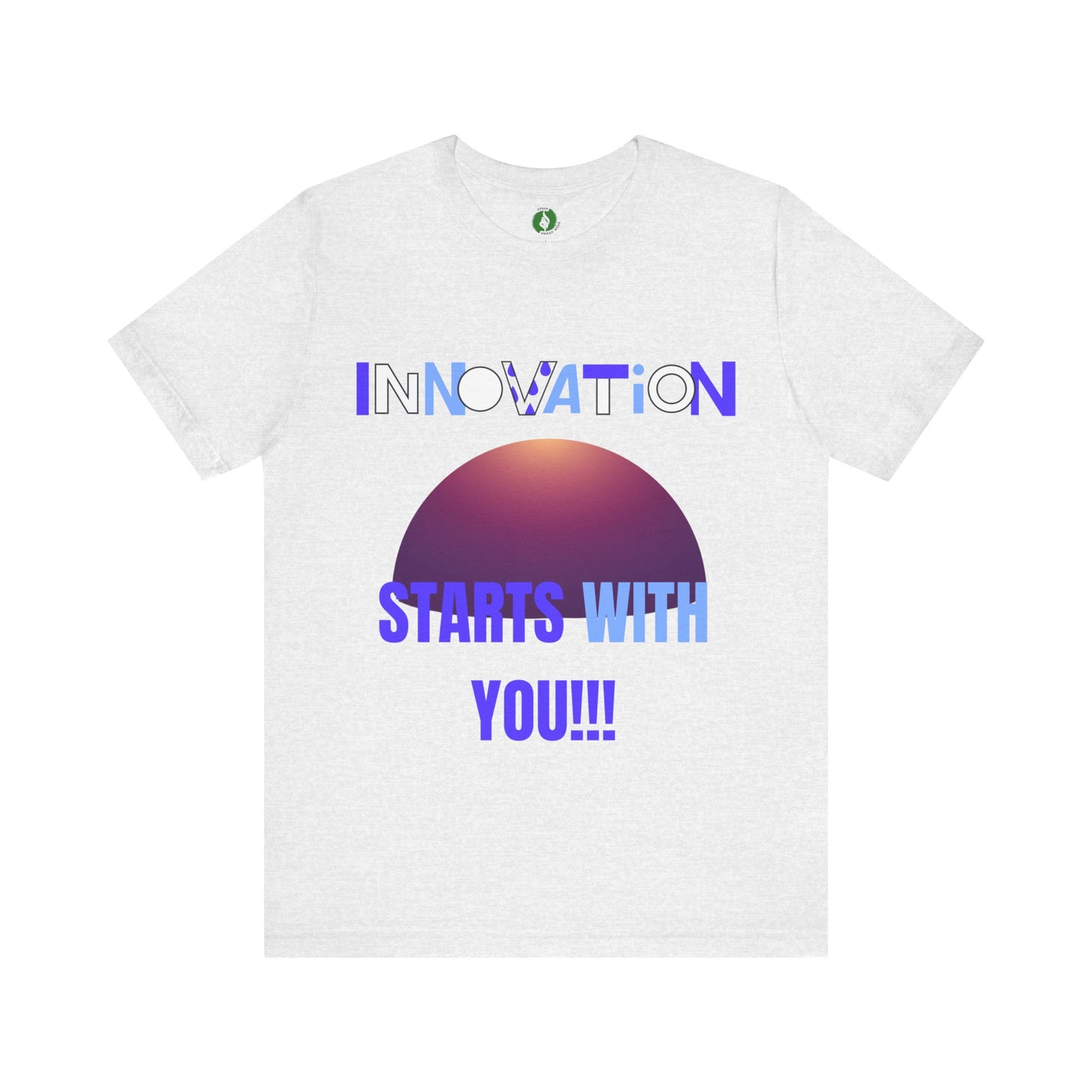 Inspirational Innovation Tee for Creative Minds Gym Clothing T Shirt