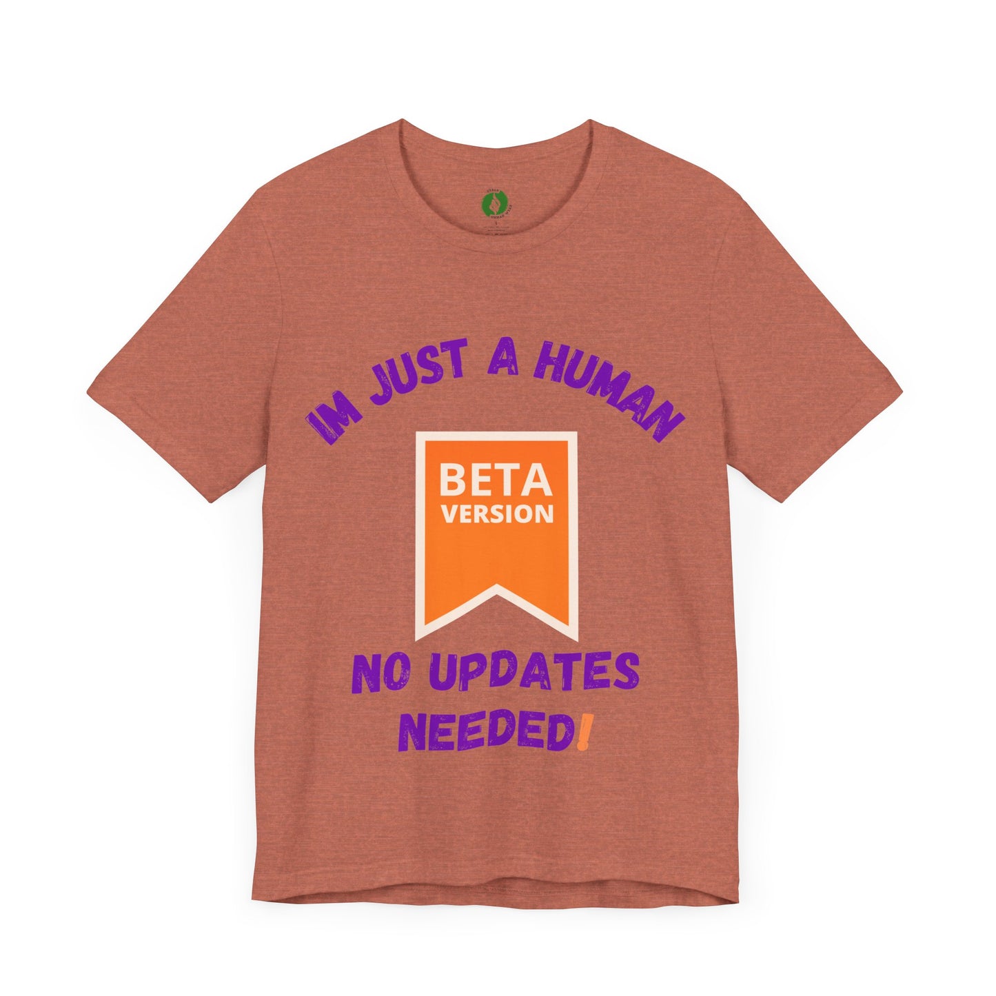 Humorous Beta Version T-Shirt for Casual Wear Humour Clothing T Shirt