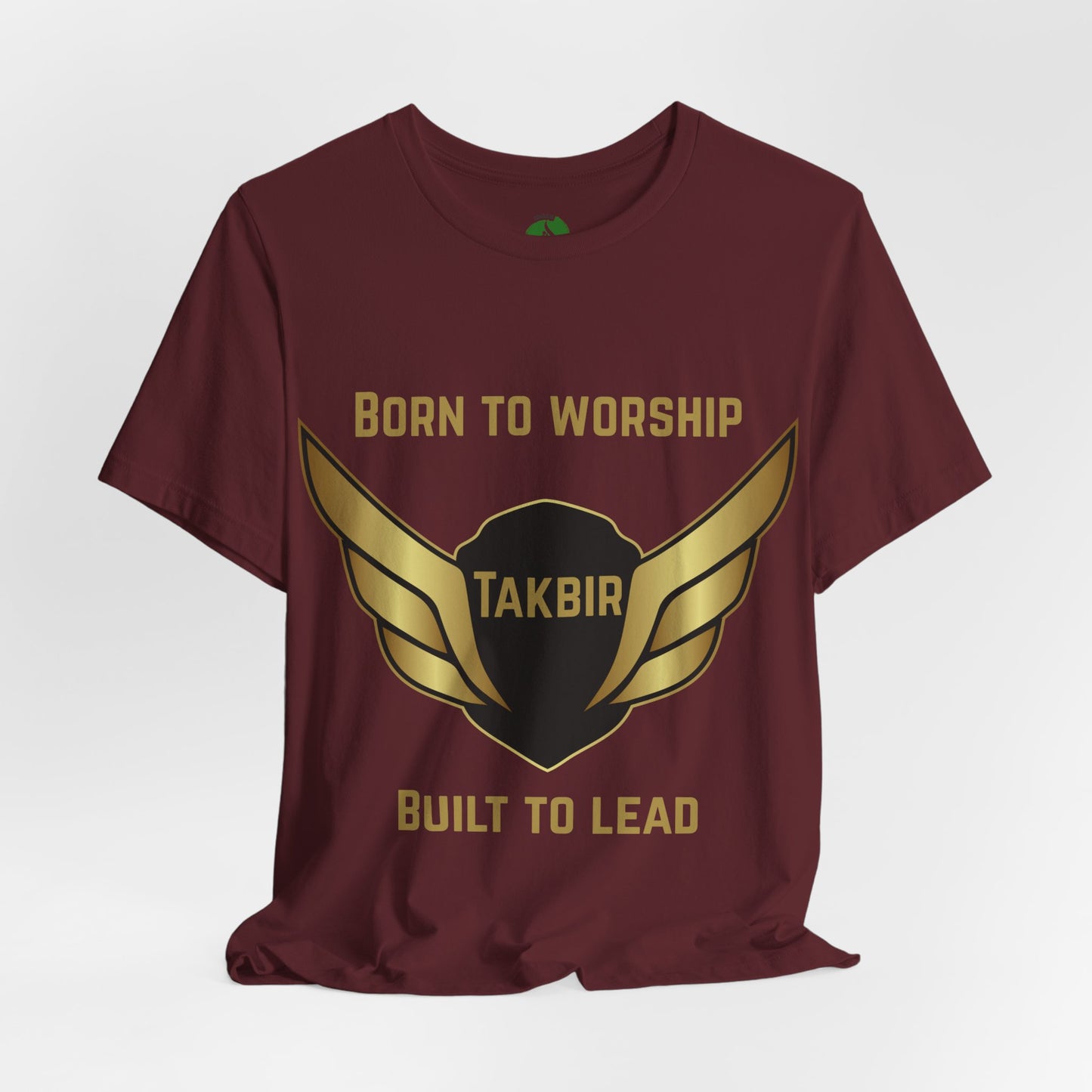 Inspirational Unisex Short Sleeve Tee - 'Born to Worship'