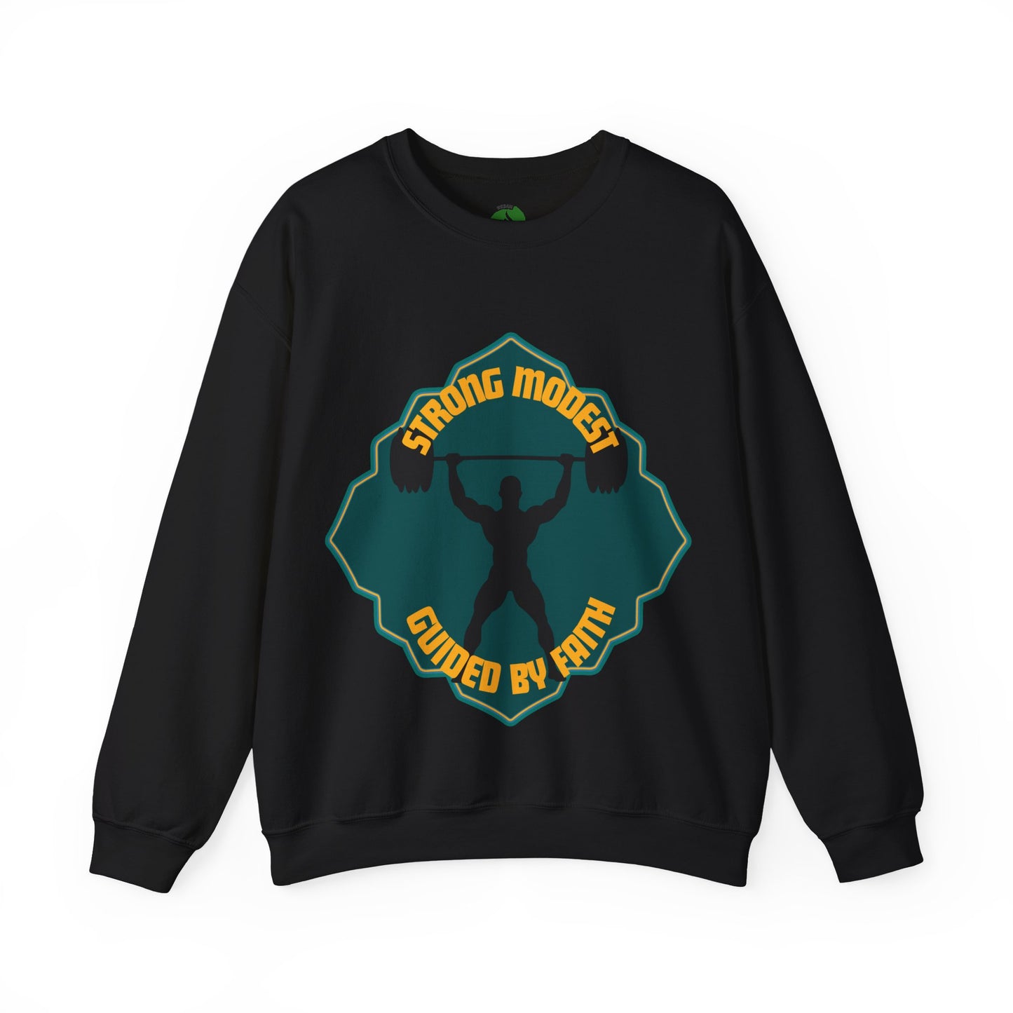 Muslim Streetwear Crewneck Sweatshirt — Urban Islamic Graphic Sweatshirt