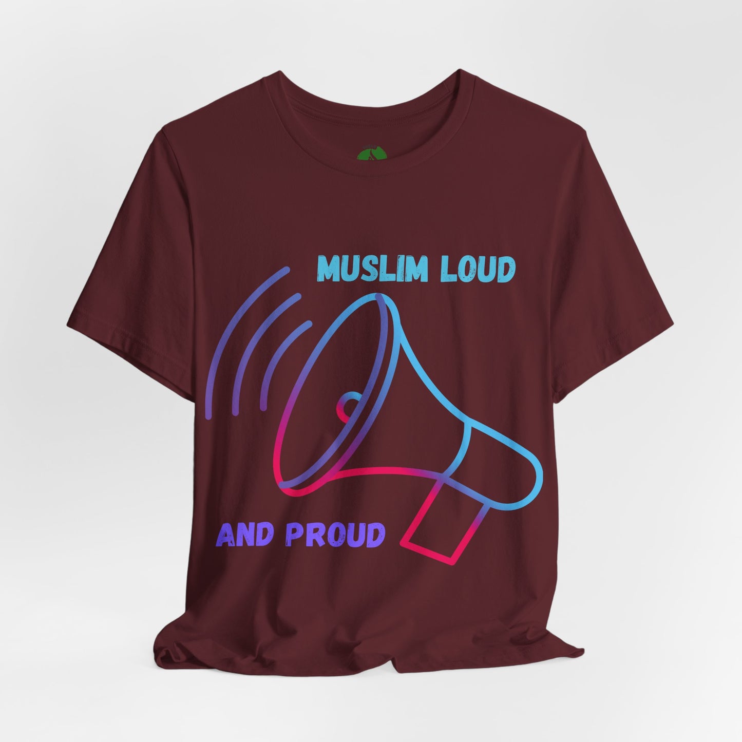 Muslim Loud and Proud Unisex Short Sleeve Tee