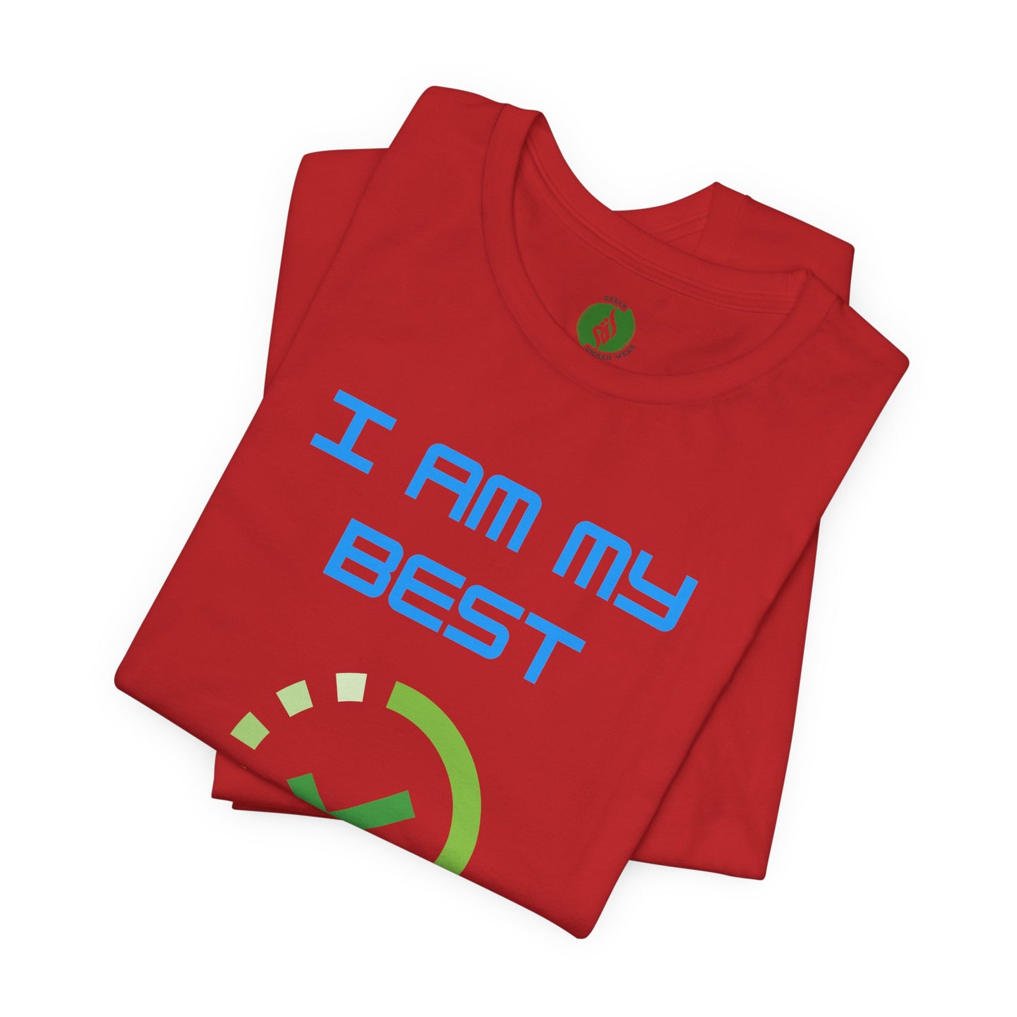 Motivational Unisex Jersey Tee - "I Am My Best" Upgrade Design