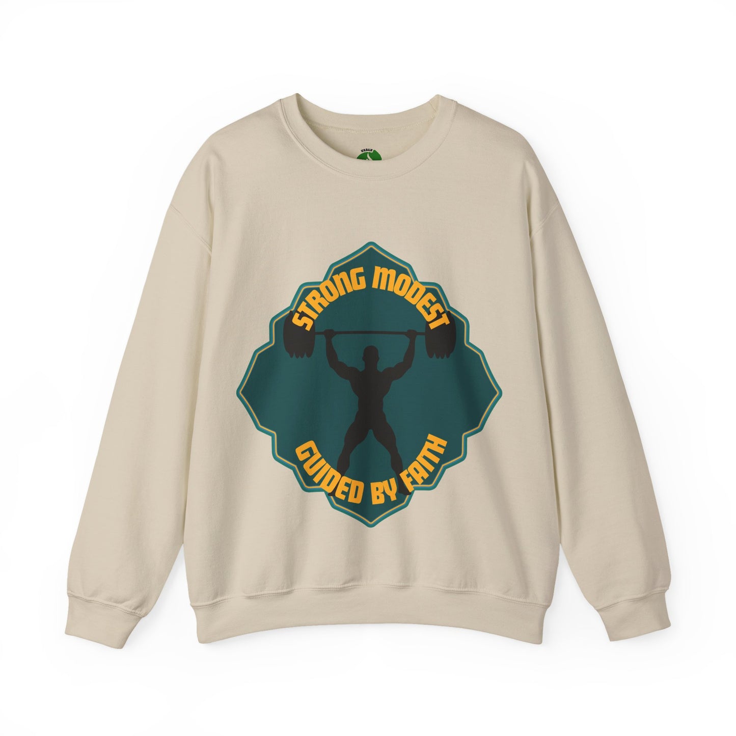 Muslim Streetwear Crewneck Sweatshirt — Urban Islamic Graphic Sweatshirt