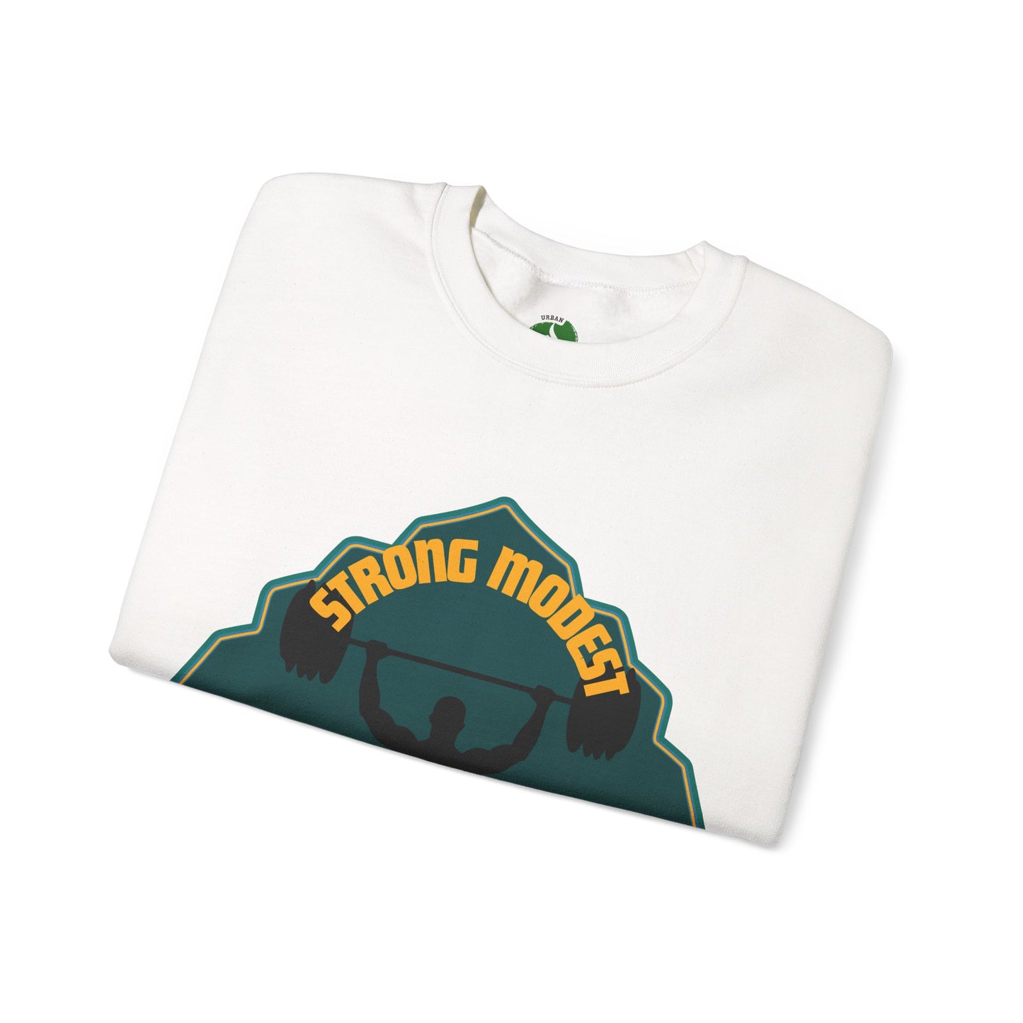 Muslim Streetwear Crewneck Sweatshirt — Urban Islamic Graphic Sweatshirt