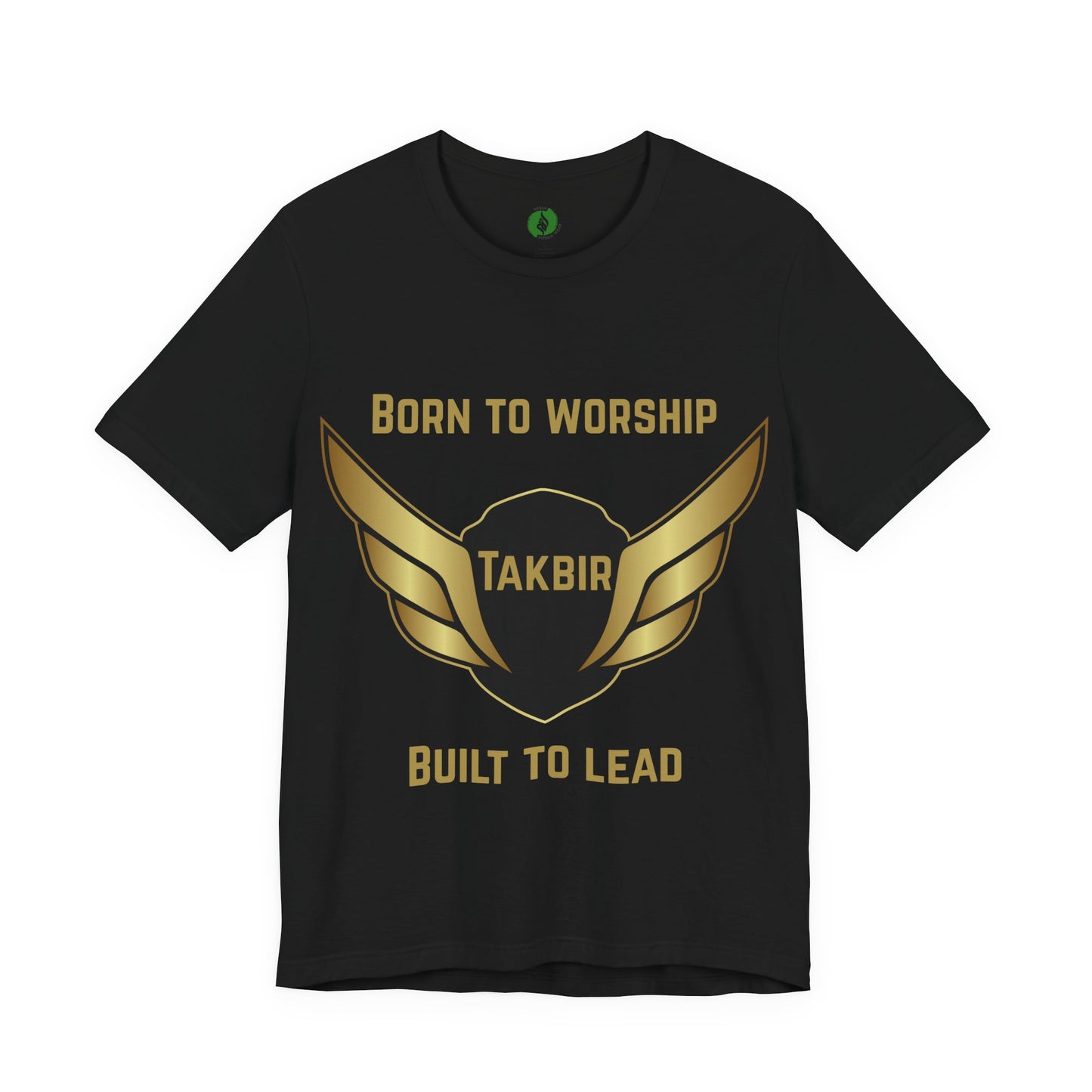 Inspirational Unisex Short Sleeve Tee - 'Born to Worship'