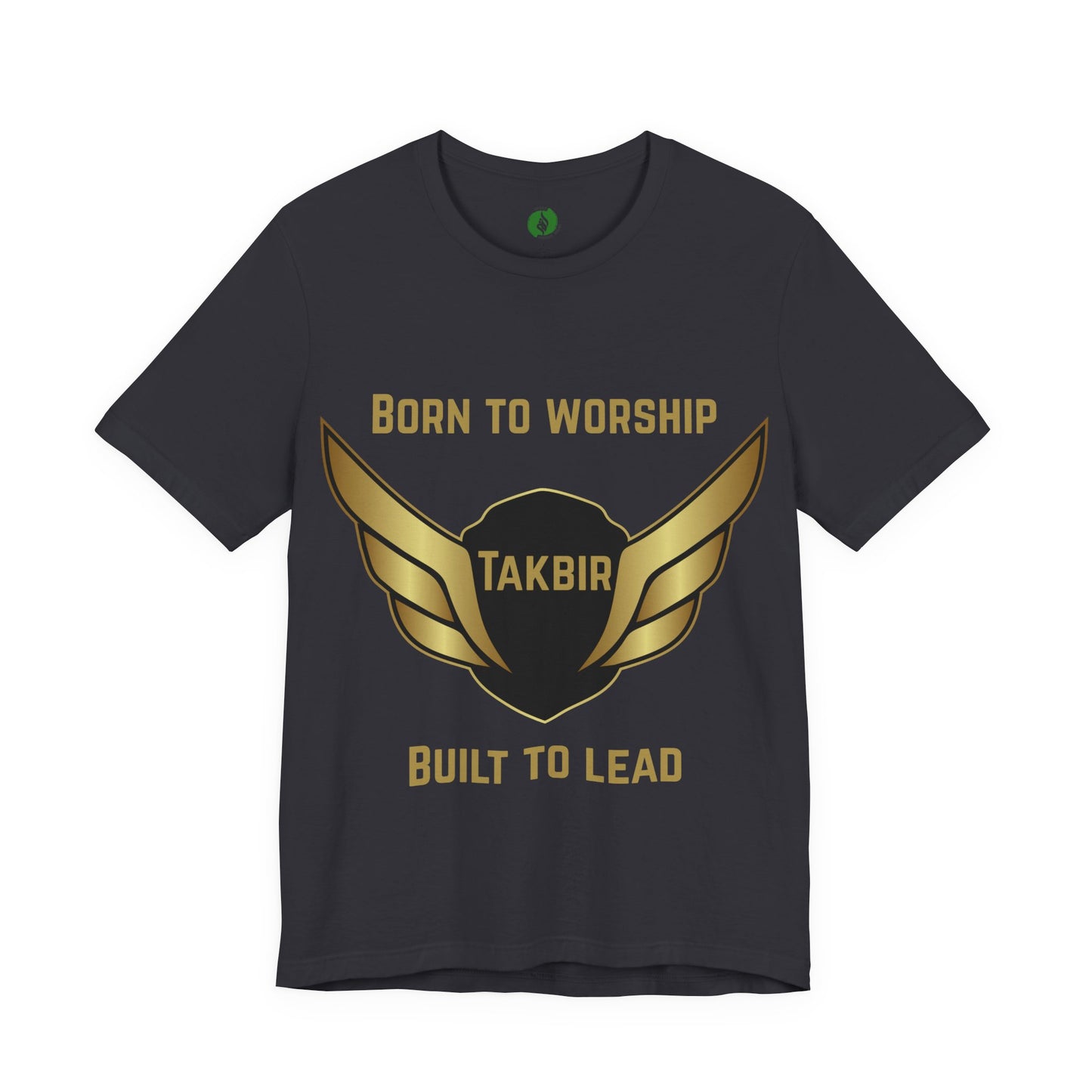 Inspirational Unisex Short Sleeve Tee - 'Born to Worship'