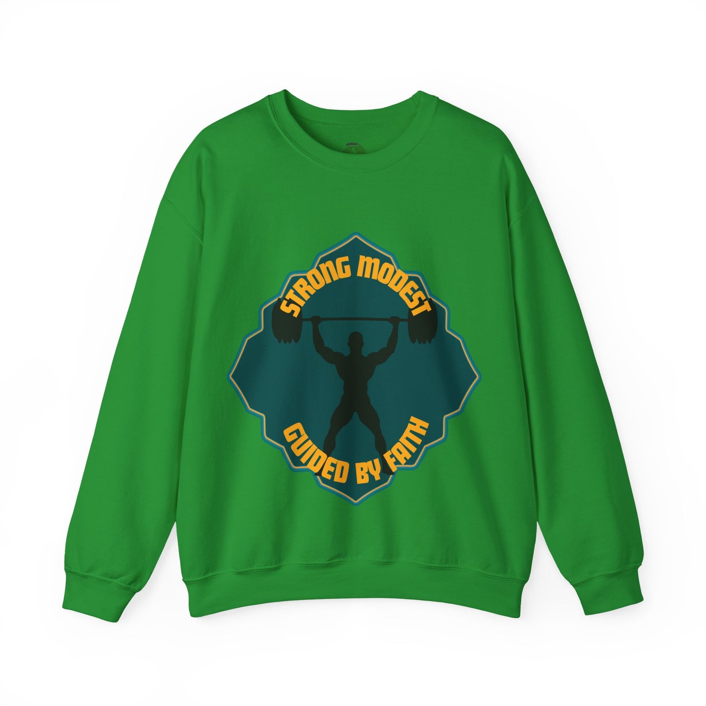 Muslim Streetwear Crewneck Sweatshirt — Urban Islamic Graphic Sweatshirt