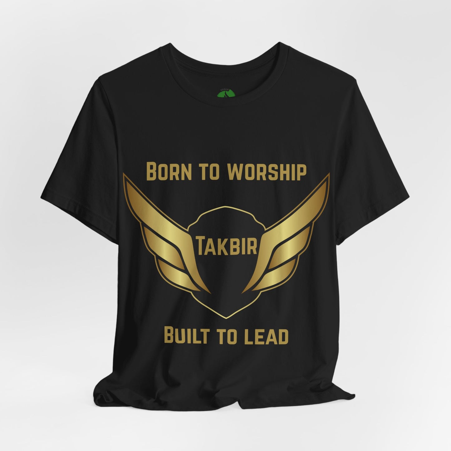 Inspirational Unisex Short Sleeve Tee - 'Born to Worship'