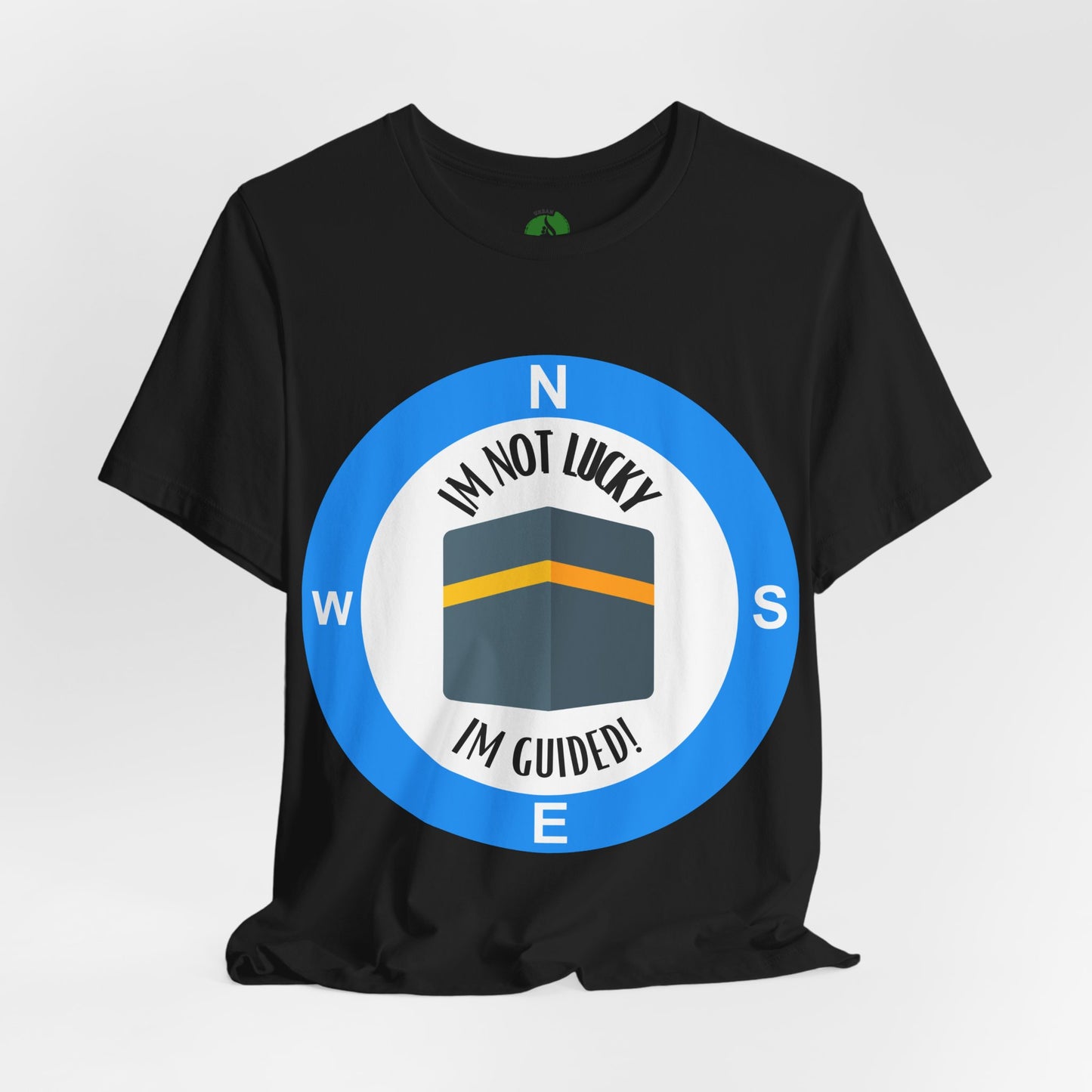 Guided Journey Unisex Jersey Tee - Inspirational Compass Design