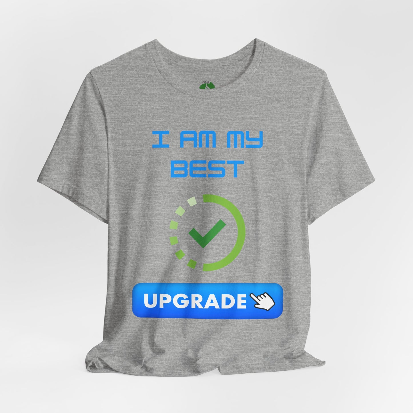 Motivational Unisex Jersey Tee - "I Am My Best" Upgrade Design