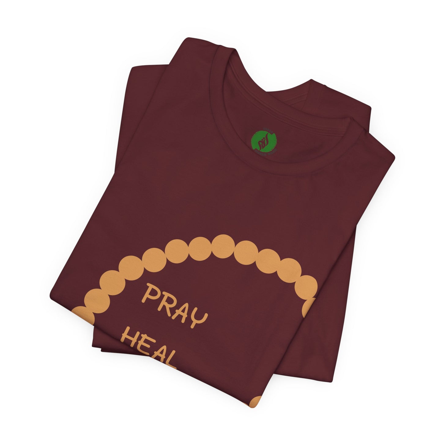 Pray Heal Repeat Unisex Jersey Tee - Inspirational Spiritual Shirt