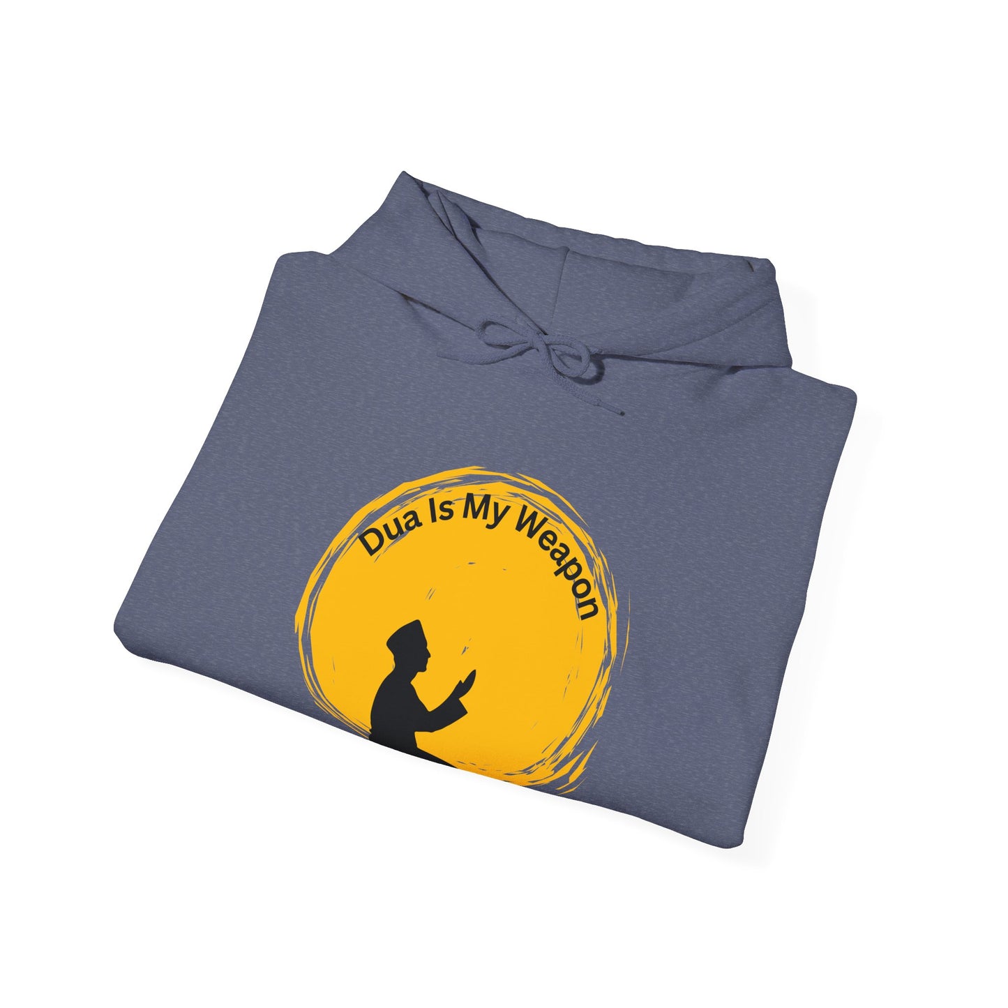 Inspirational Prayer Hoodie - "Dua Is My Weapon" - Unisex Heavy Blend™ Muslim Clothing