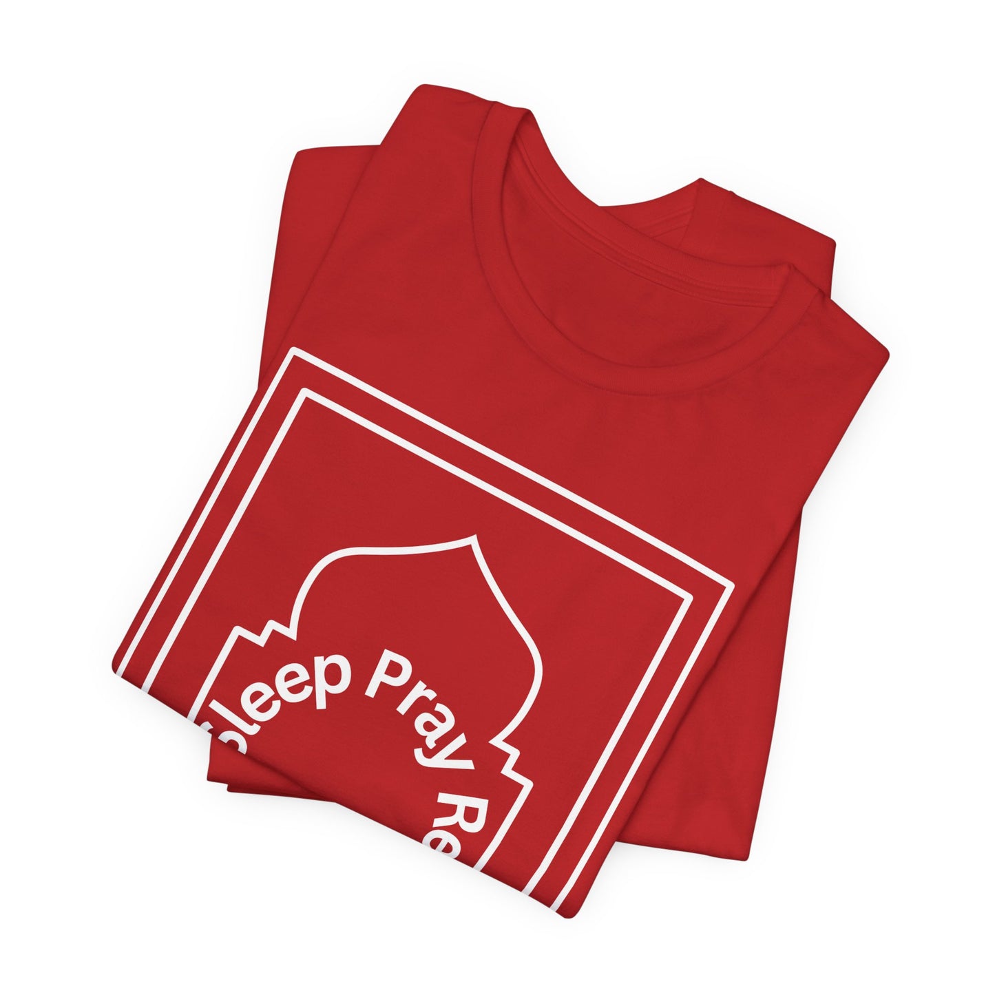Inspirational Unisex Tee - 'Sleep Pray Repeat'