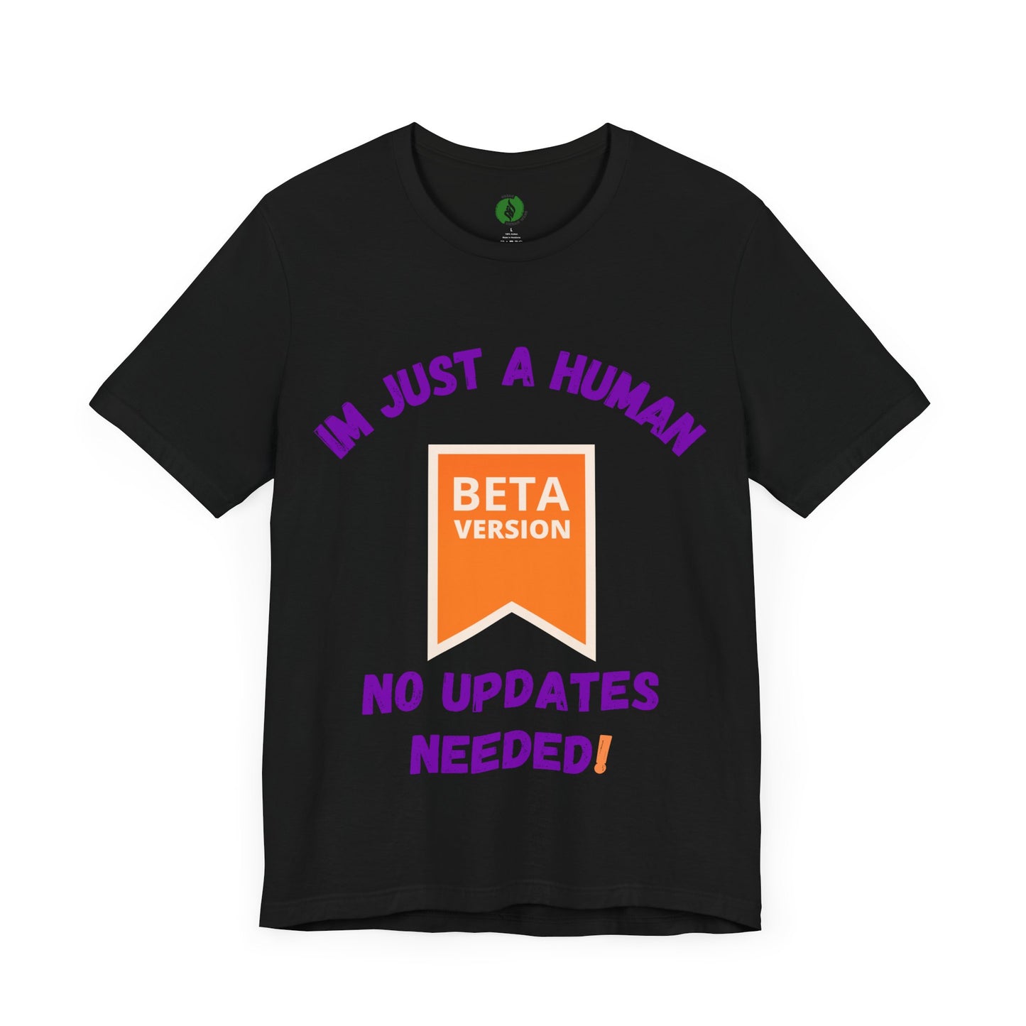 Humorous Beta Version T-Shirt for Casual Wear Humour Clothing T Shirt