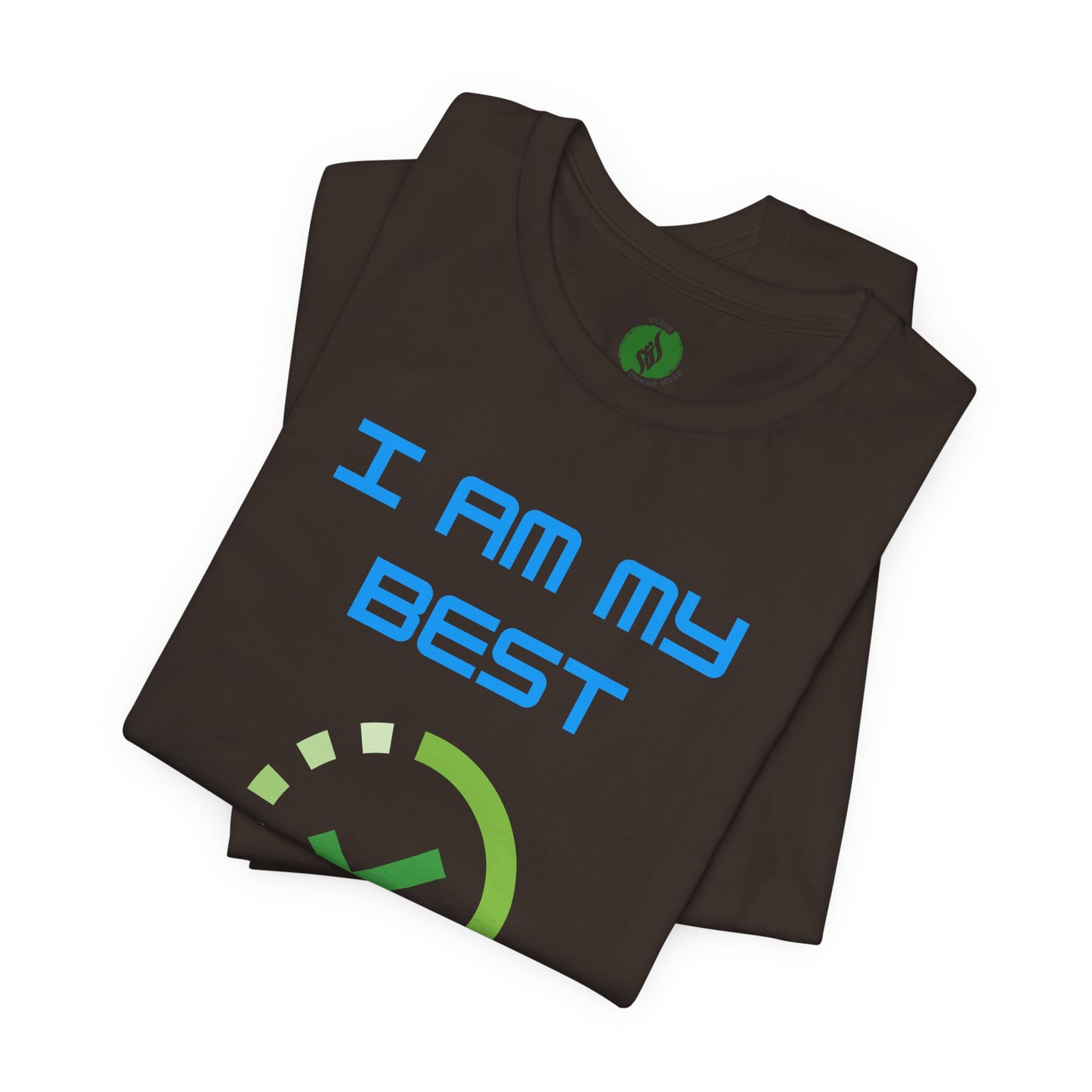 Motivational Unisex Jersey Tee - "I Am My Best" Upgrade Design