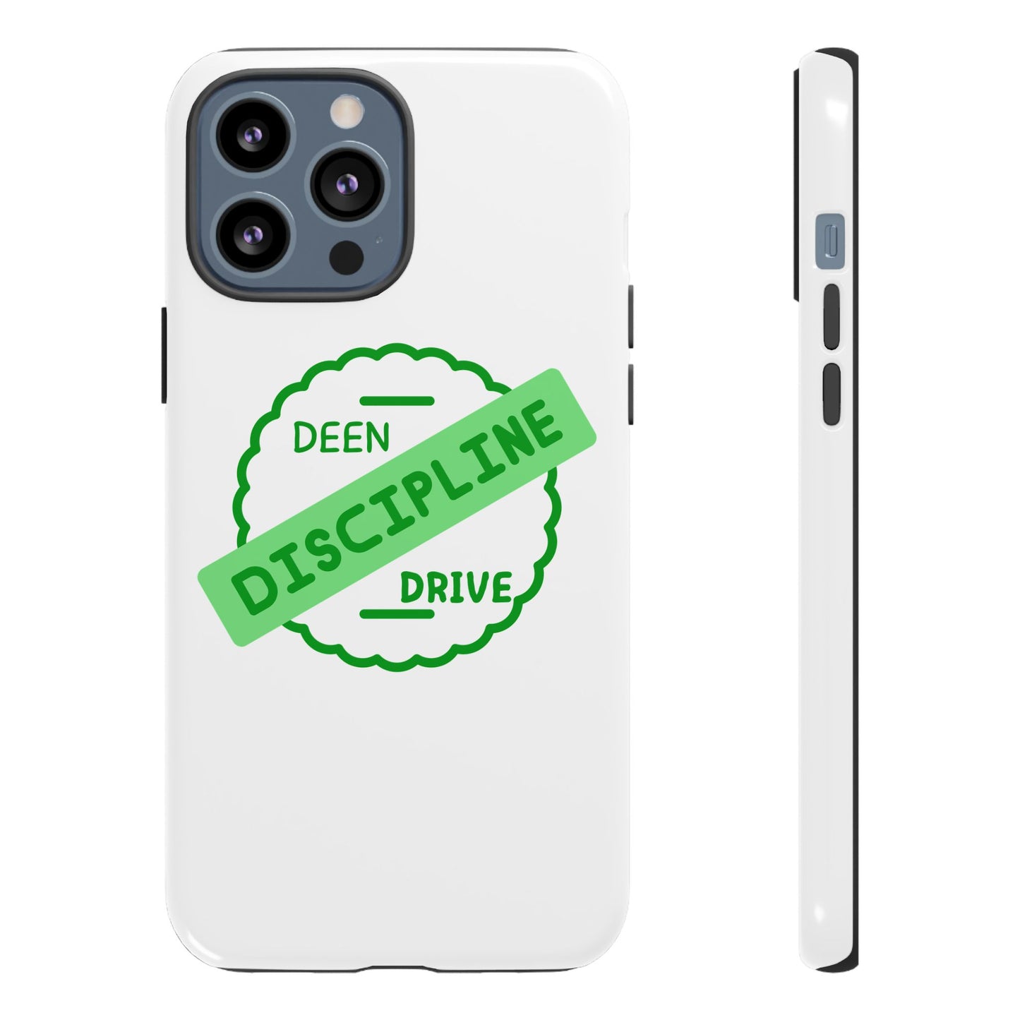 Motivational Phone Case - 'Discipline' Design Muslim Youth Accessories